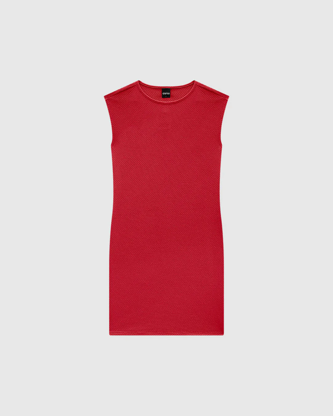 Vestido Justo Feminino Com Cava Deslocada Em Malha Texturizada - ENFIM