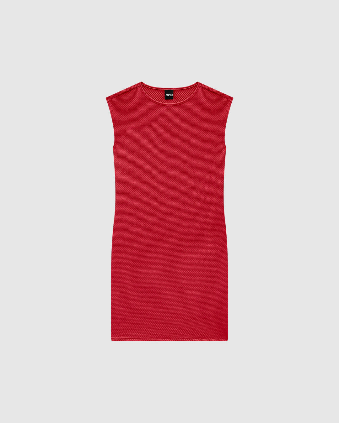 Vestido Justo Feminino Com Cava Deslocada Em Malha Texturizada - ENFIM
