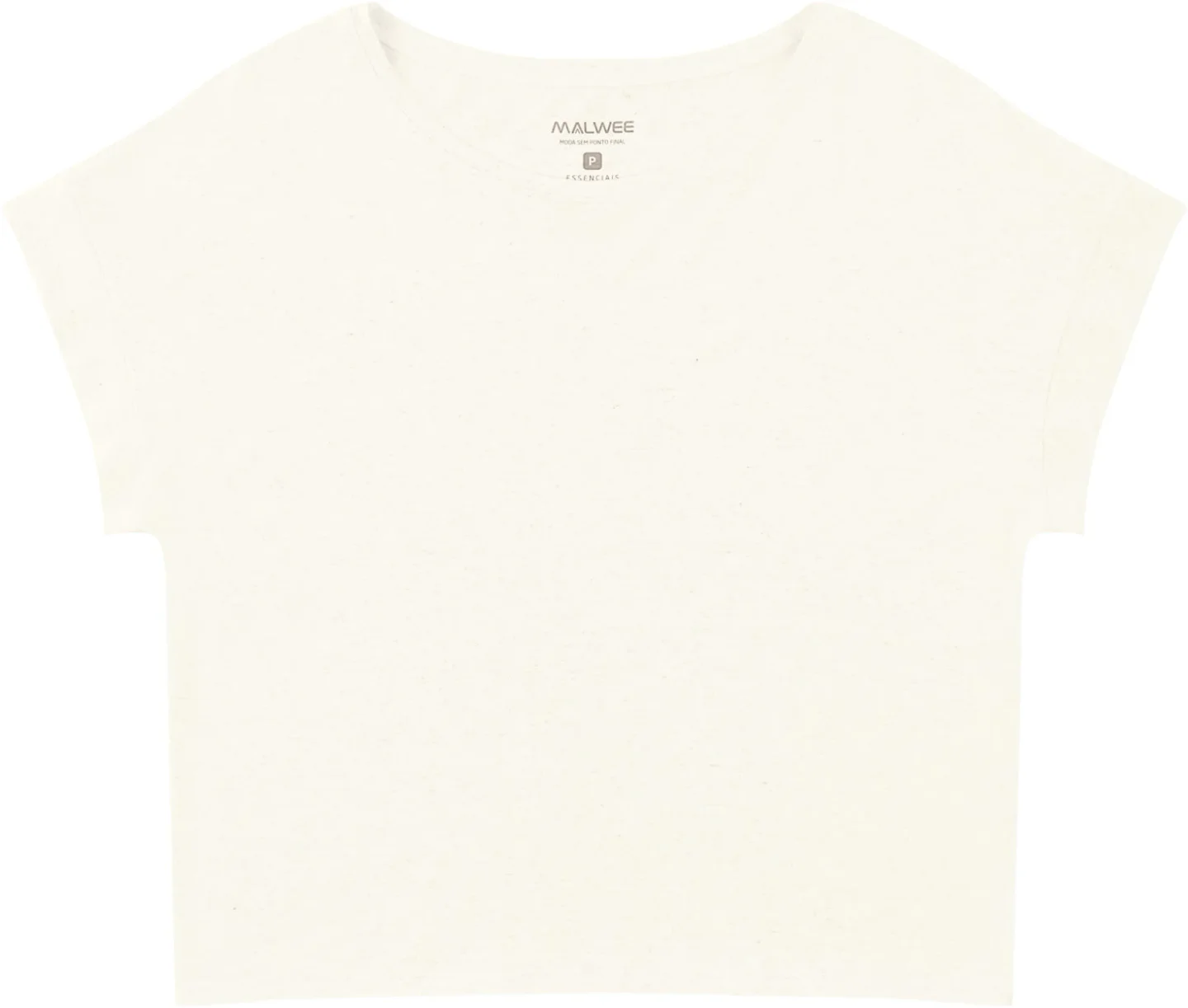 Blusa Ampla Feminina Manga Curta Em Malha Viscolinho Stretch