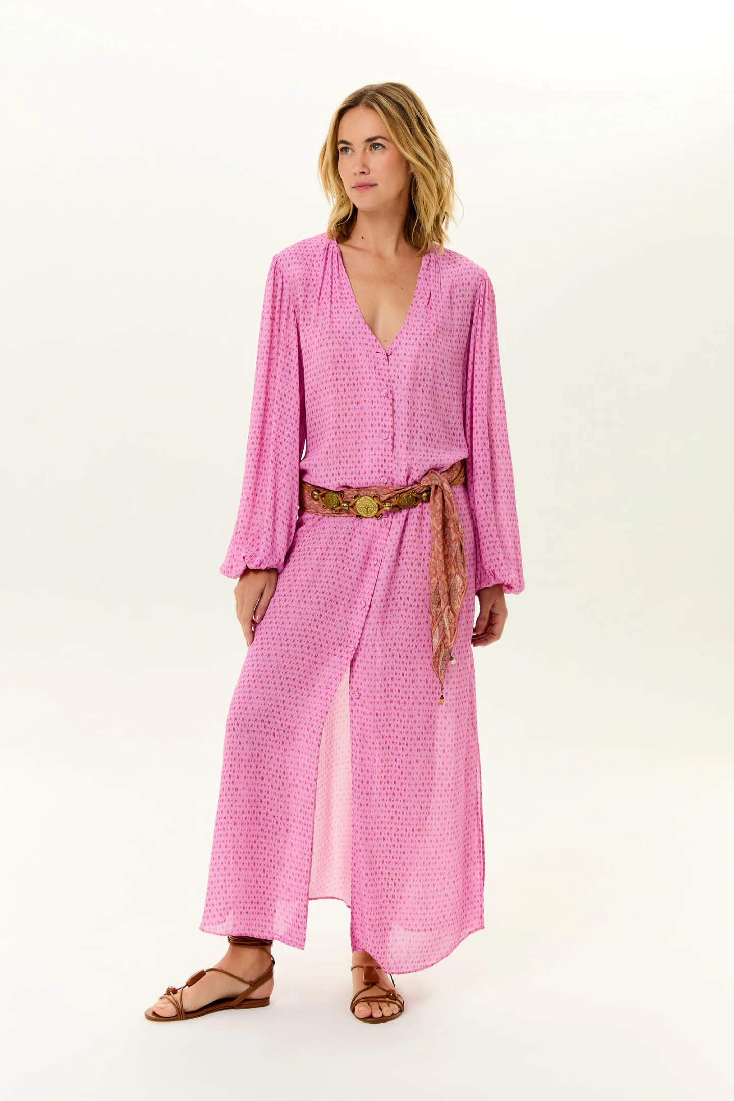 Vestido Chemise Ggt Estampa Nust a