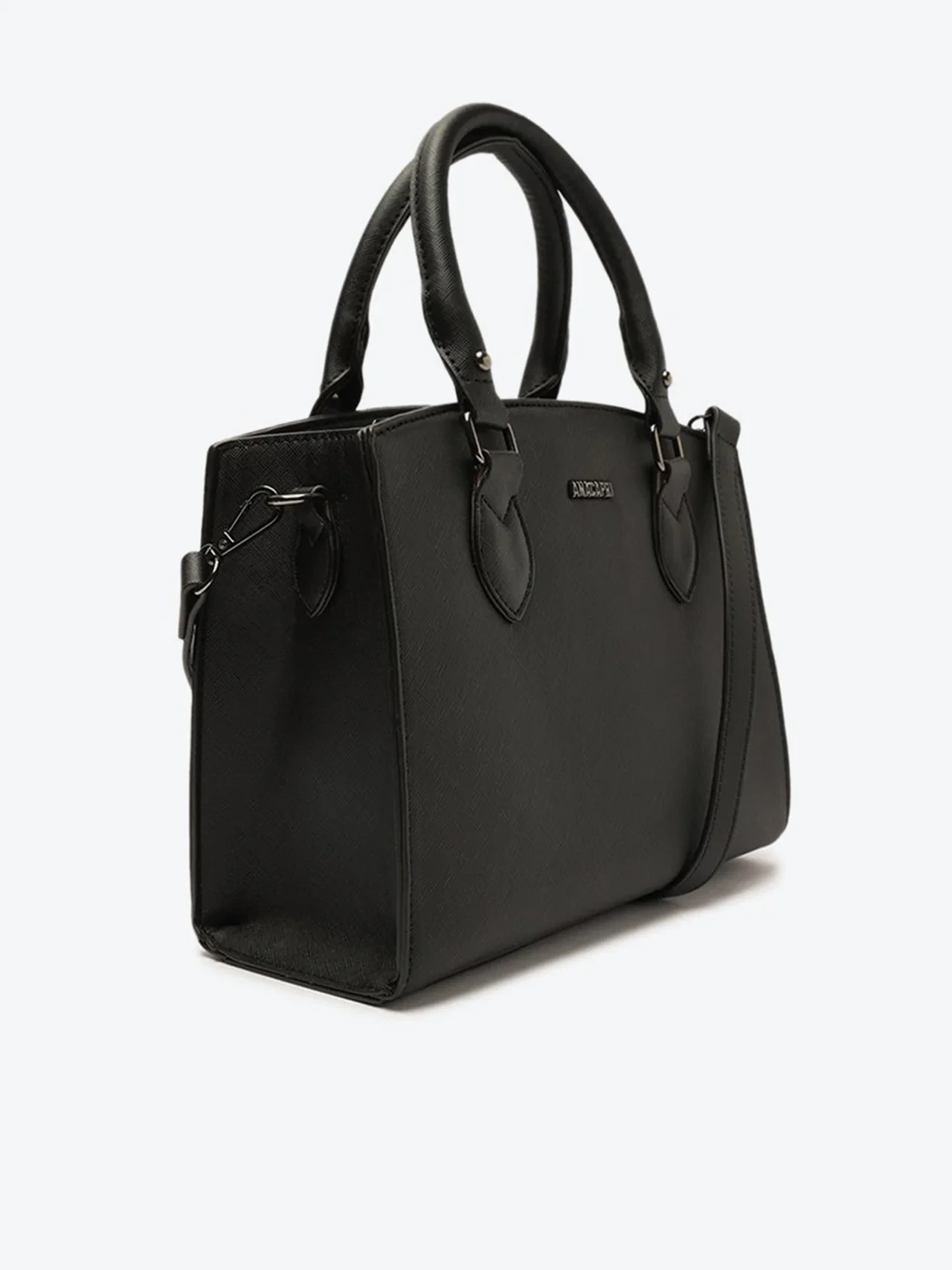 Bolsa Tote Média Essencial Com Pouch Preta