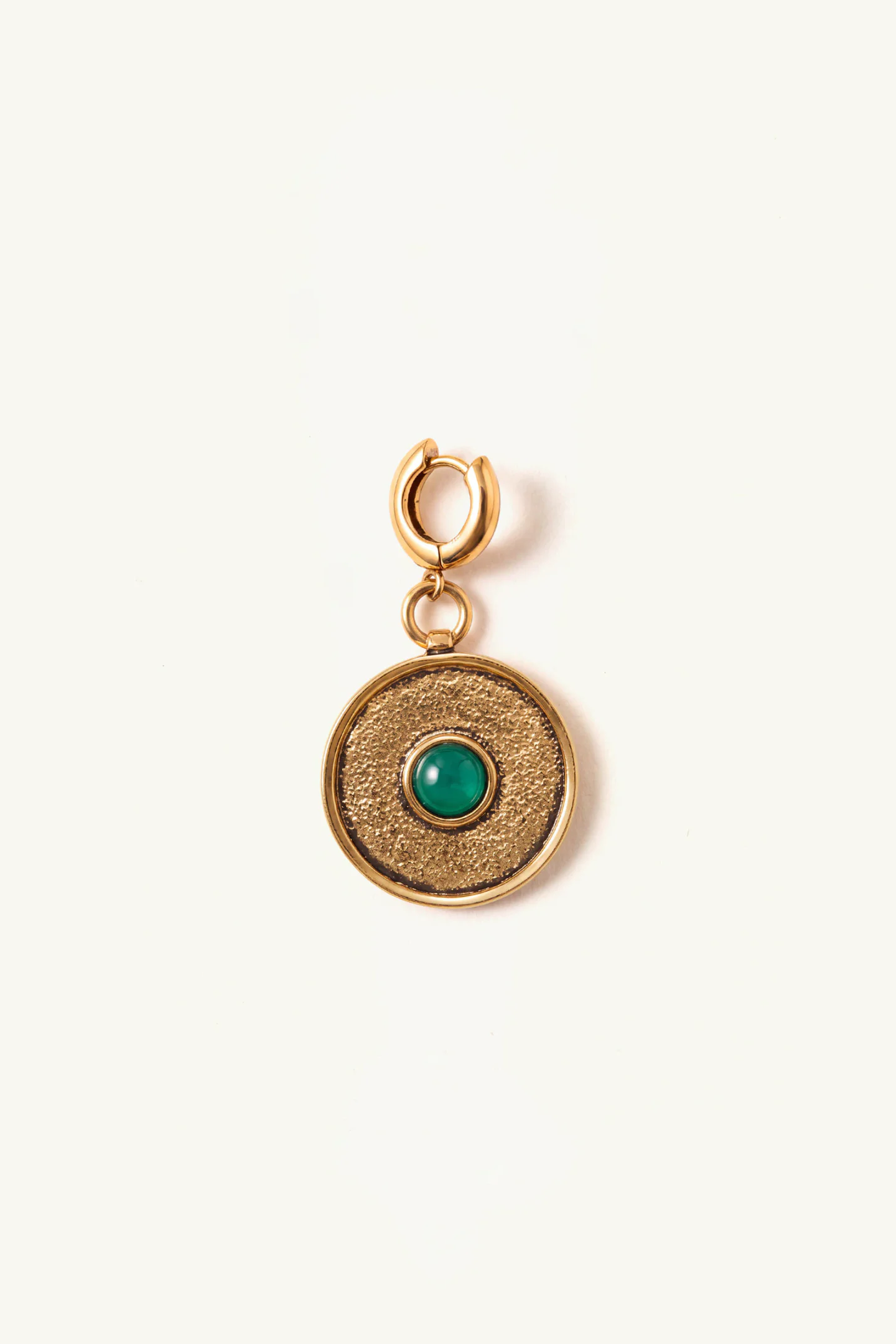 Berloque Medalha e Pedra