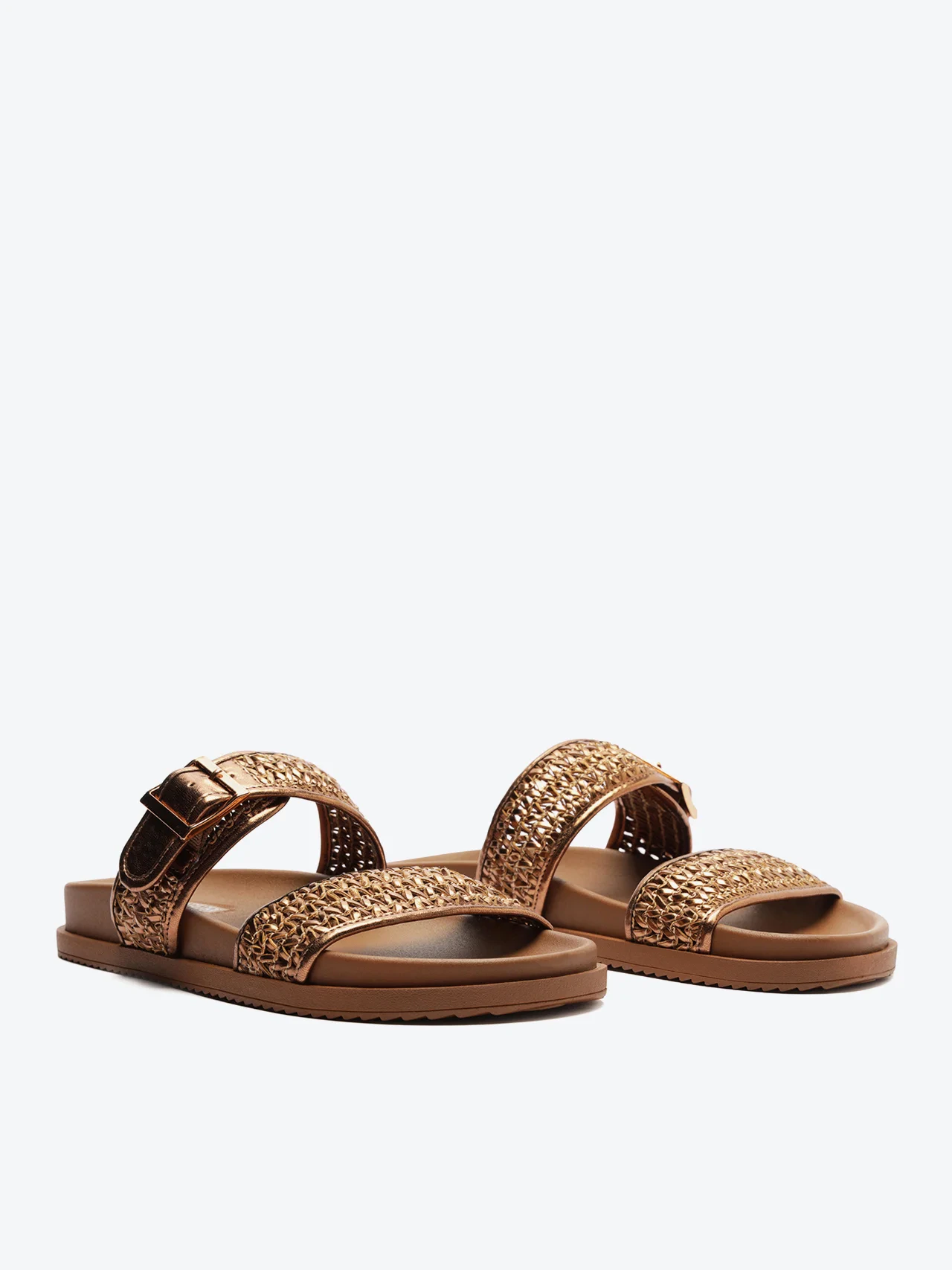 Papete Tressê Fivela Bronze