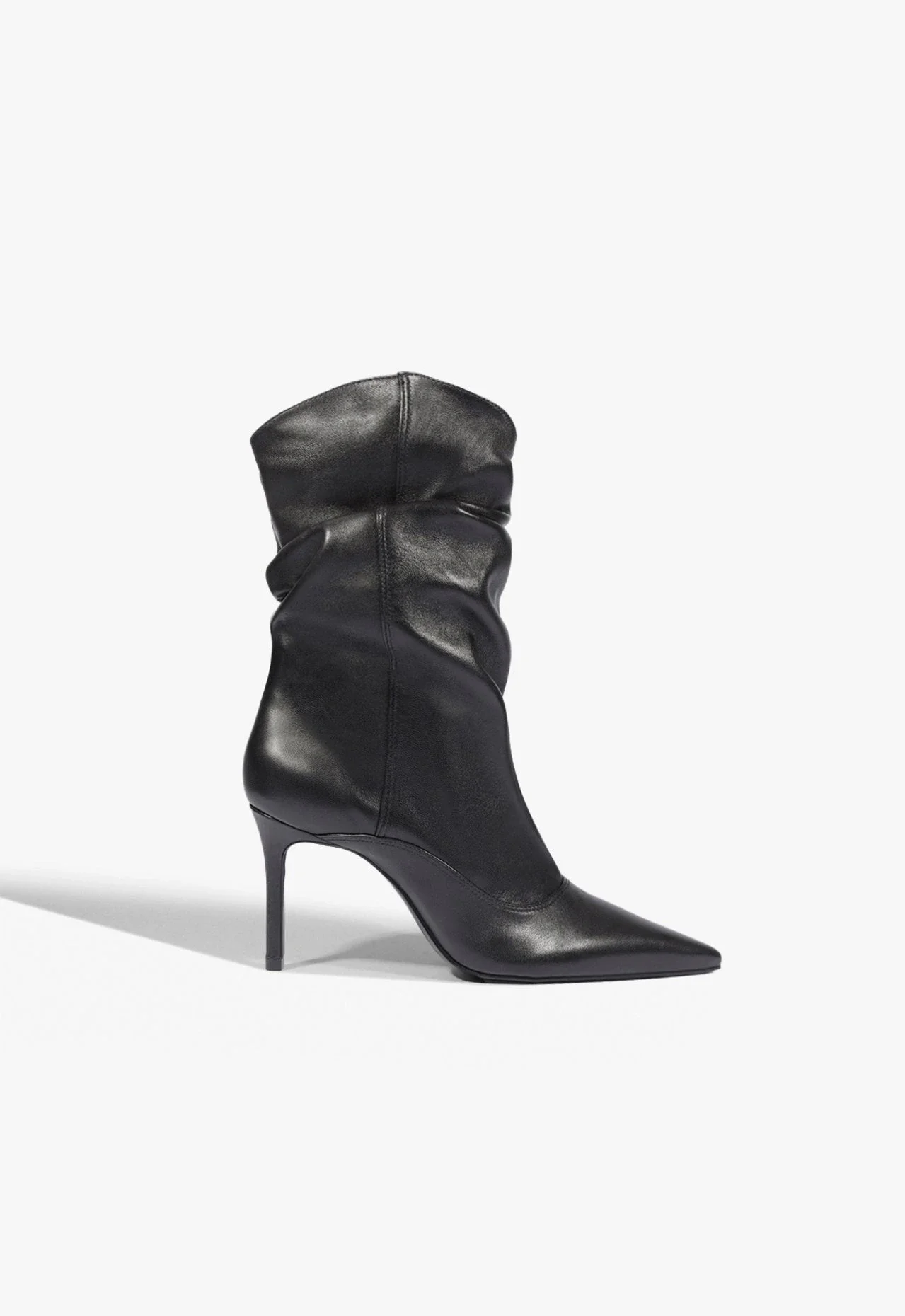 Bota Maryana Couro Preta