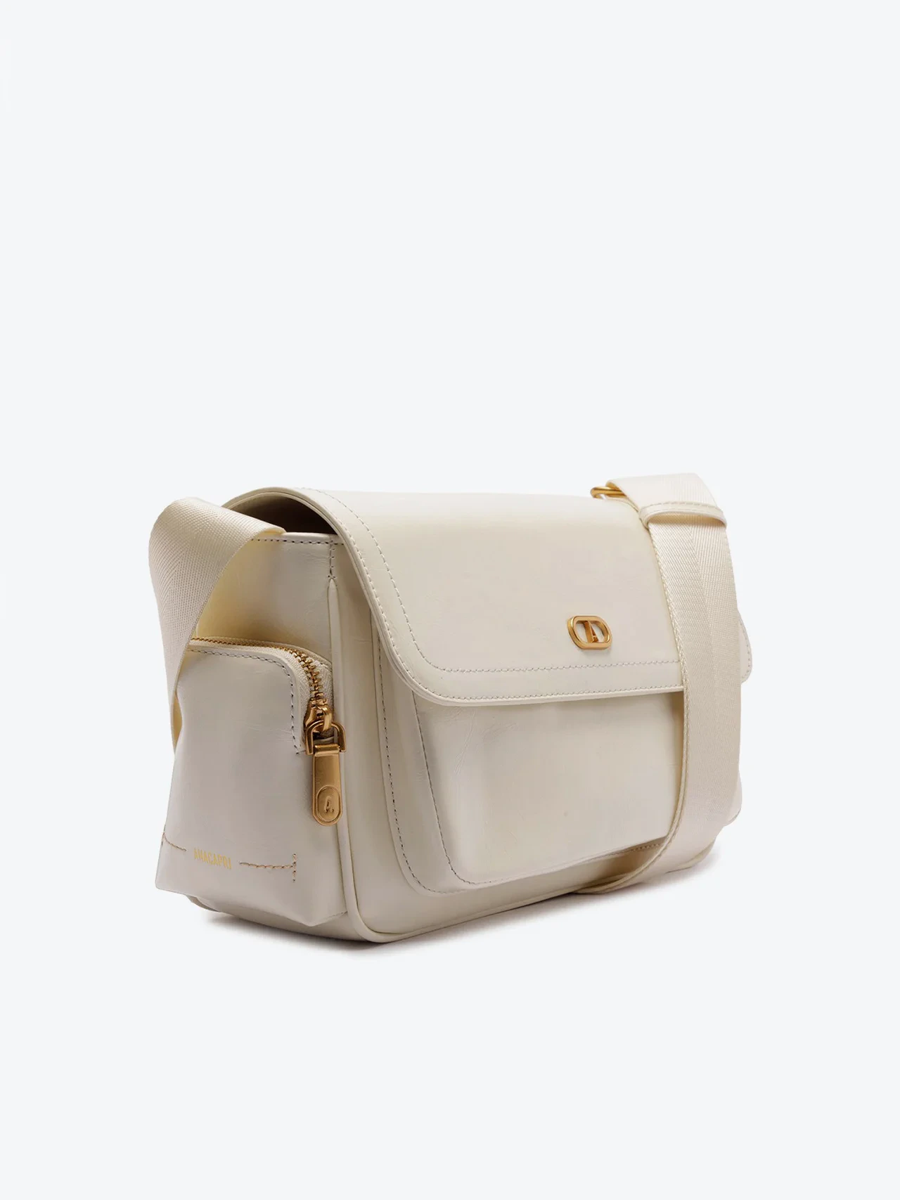 Bolsa Tiracolo Média Messenger Branca
