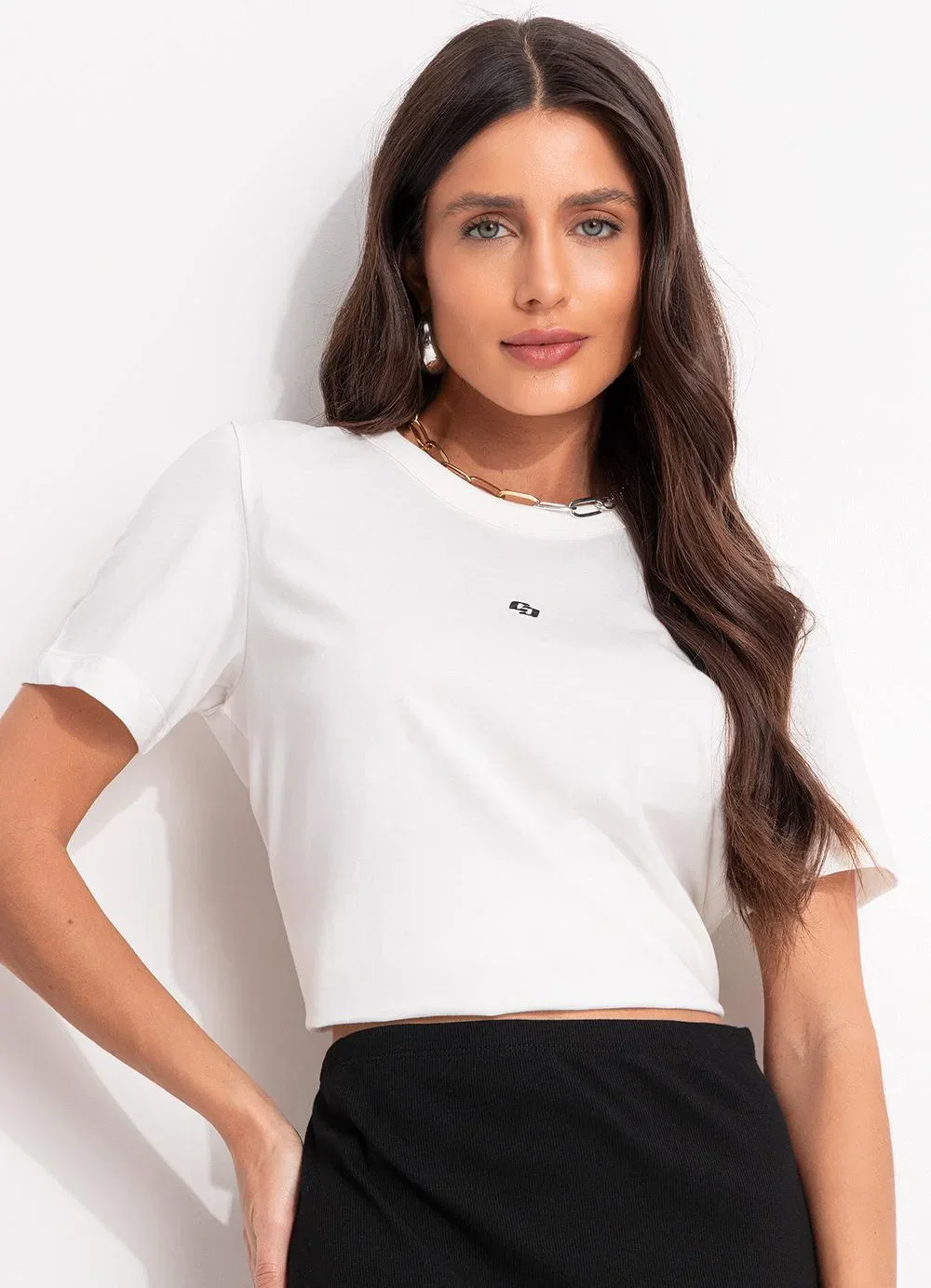 Colcci - Camiseta Off White