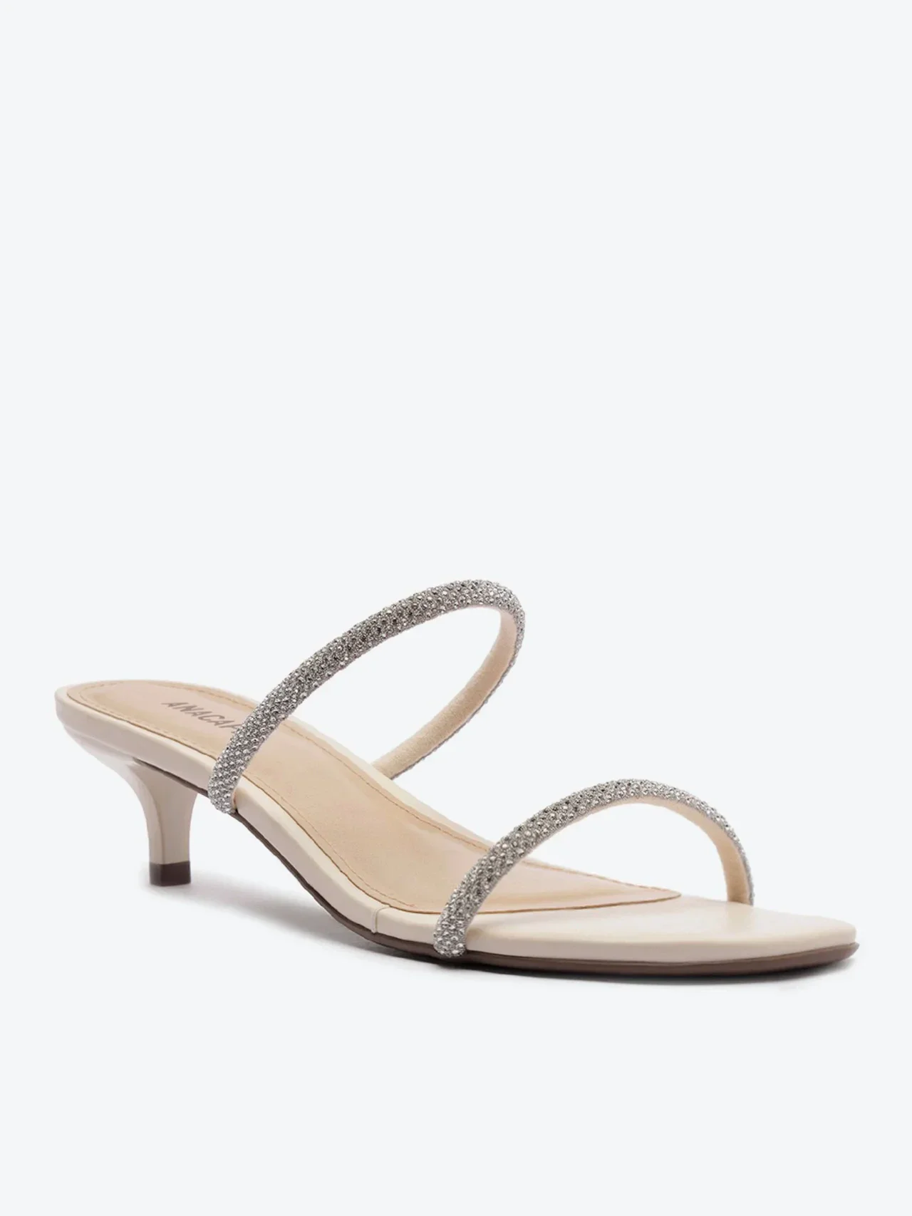 Tamanco Tiras Glam Branco