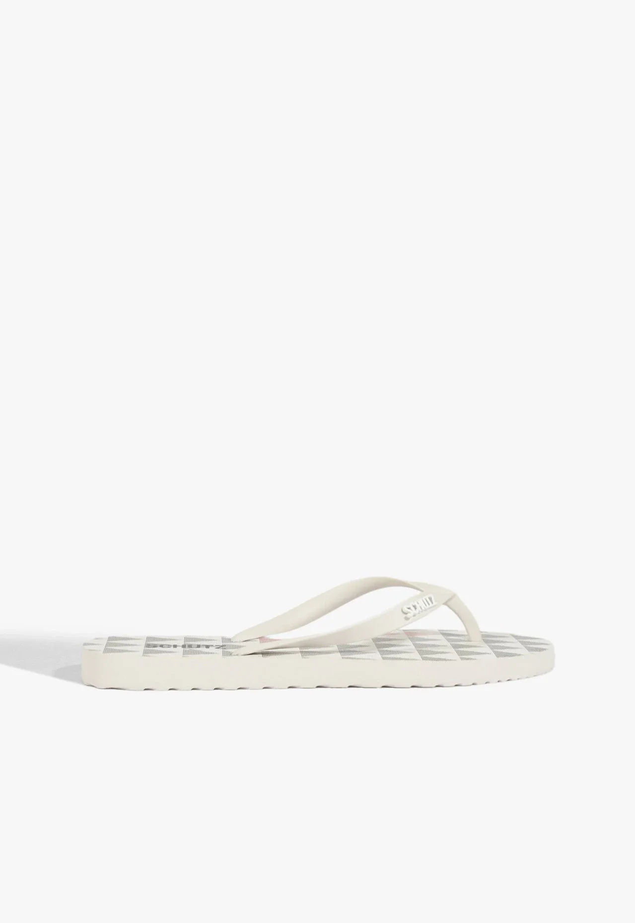 Chinelo Schutz Triangle Branco
