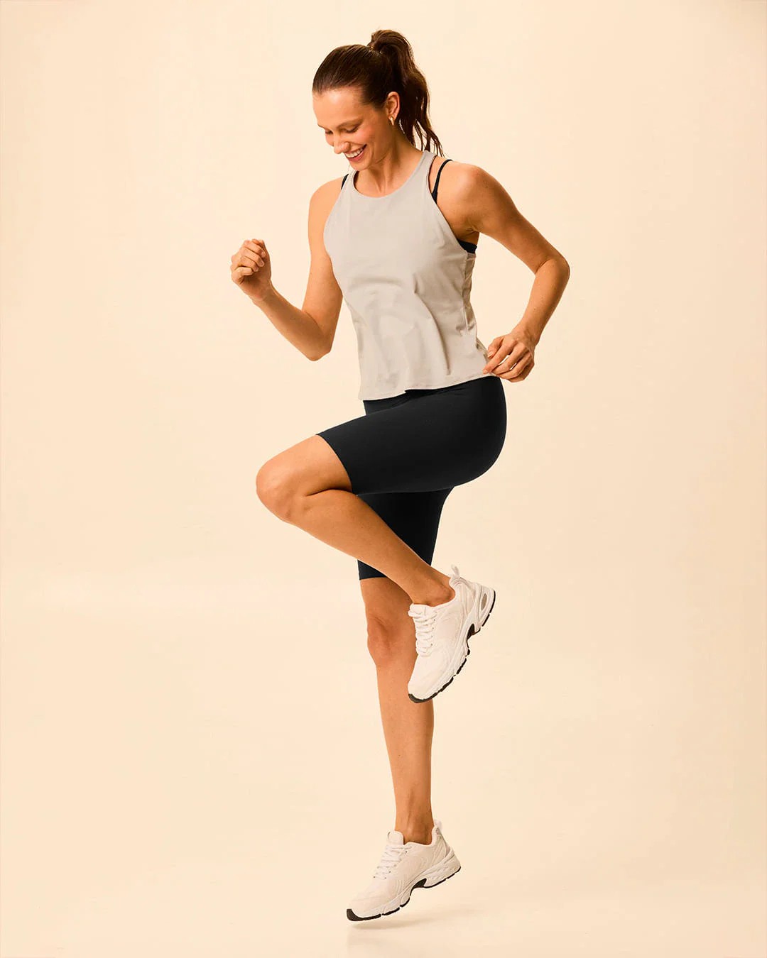 Bermuda Esportiva Feminina Em Malha Com Proteção UV50+ Malwee Active
