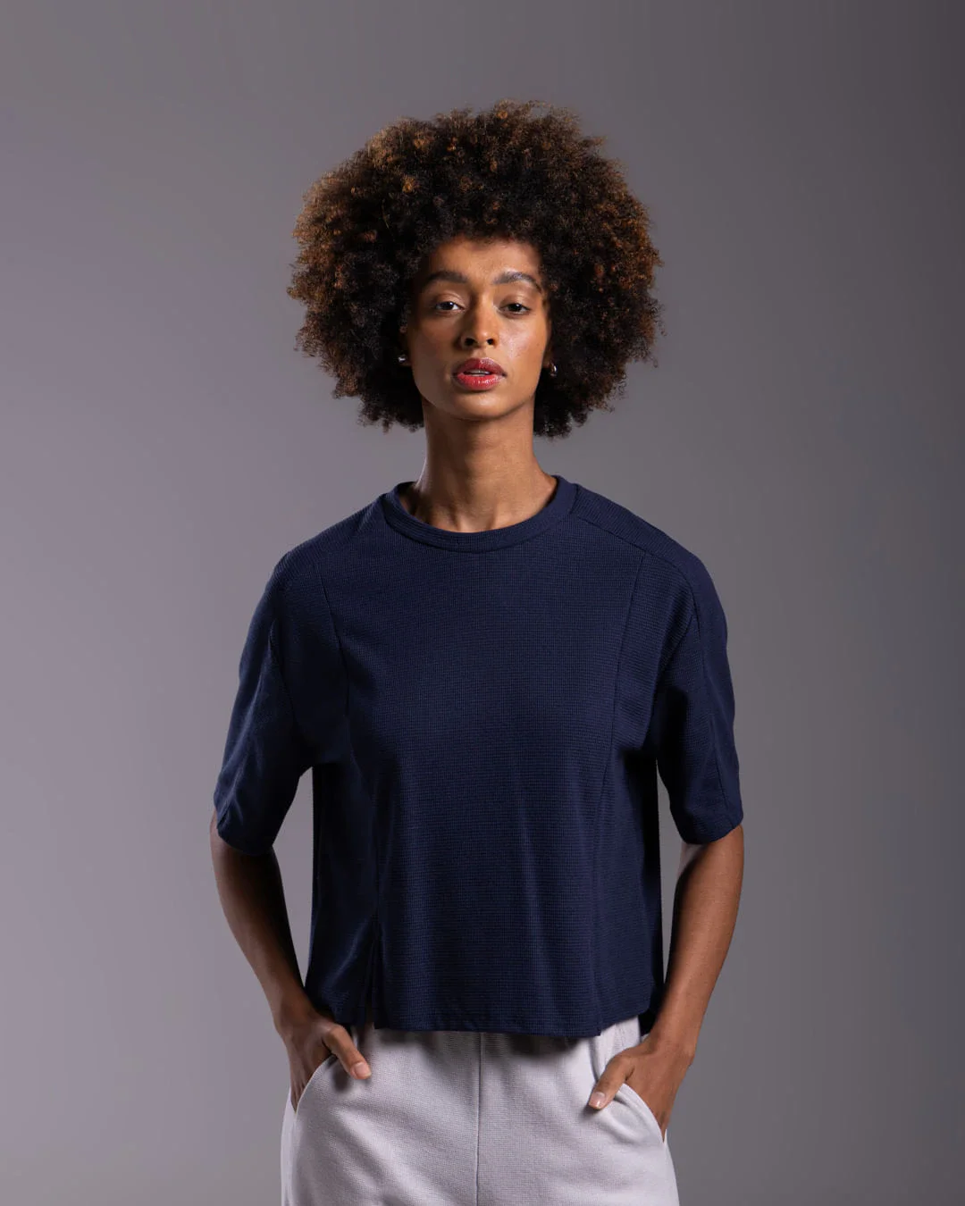 Tech T-Shirt Textura Anti Odor Feminina - BASICAMENTE