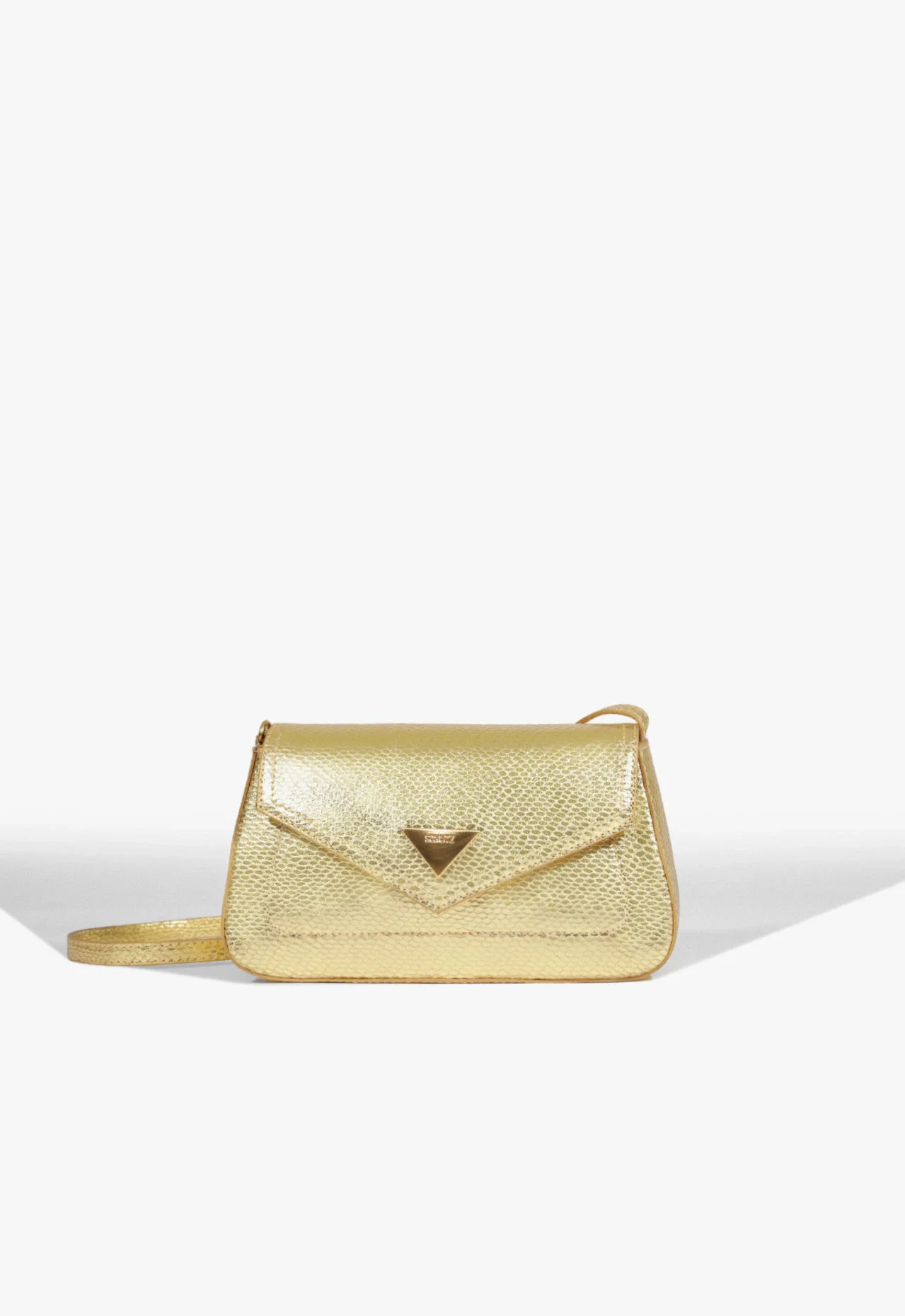 Bolsa Tiracolo Liese Pequena Dourada