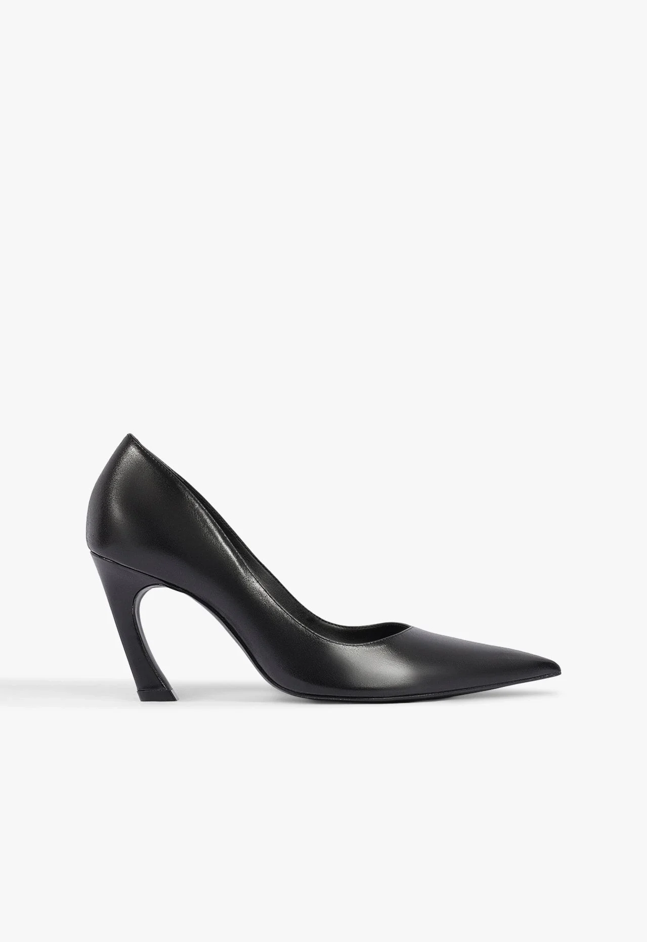 Scarpin Lexi Lo Couro Preto