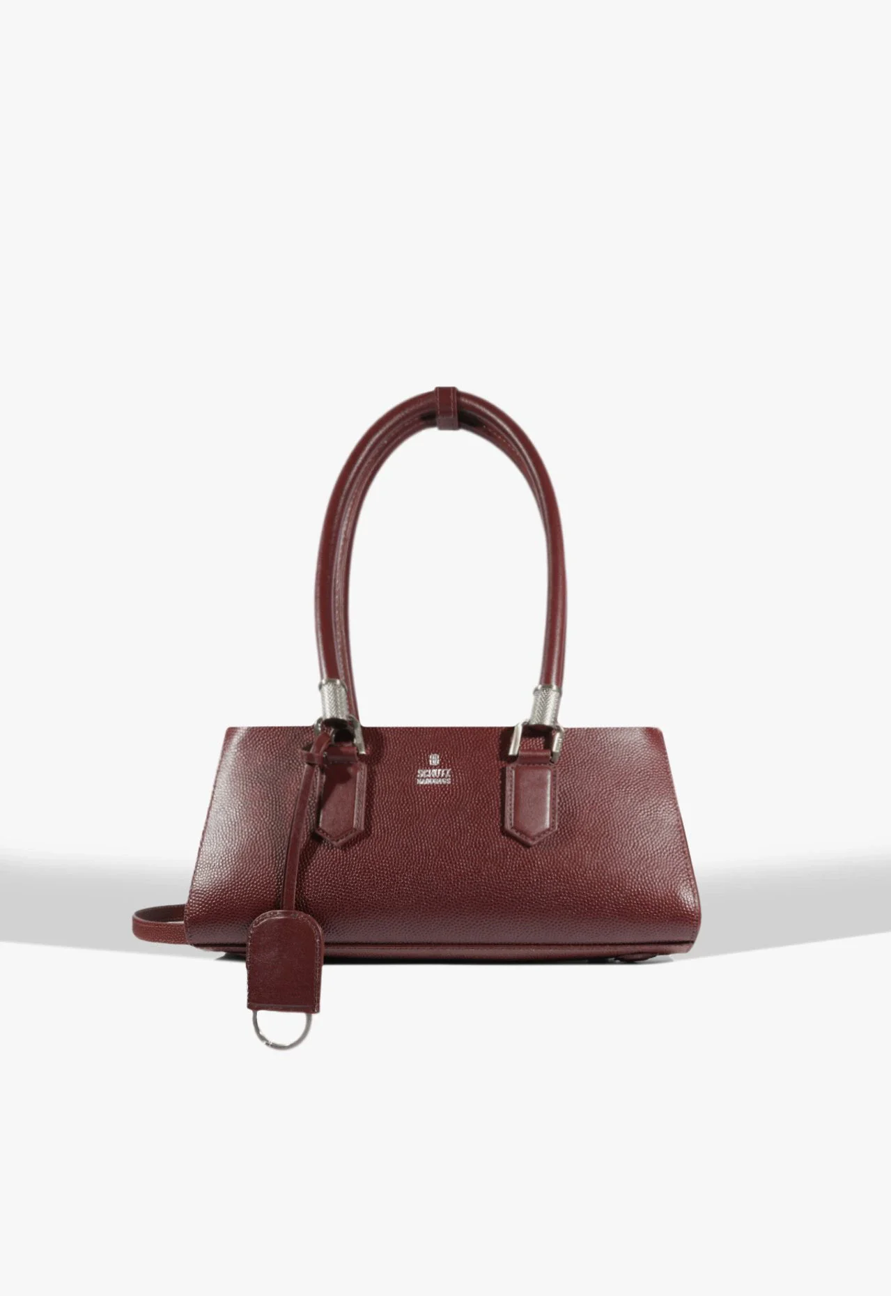 Bolsa Tote Lauren Média Couro Vermelha