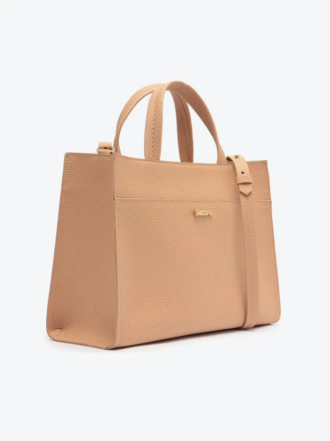 Bolsa Tote Média Work Bege