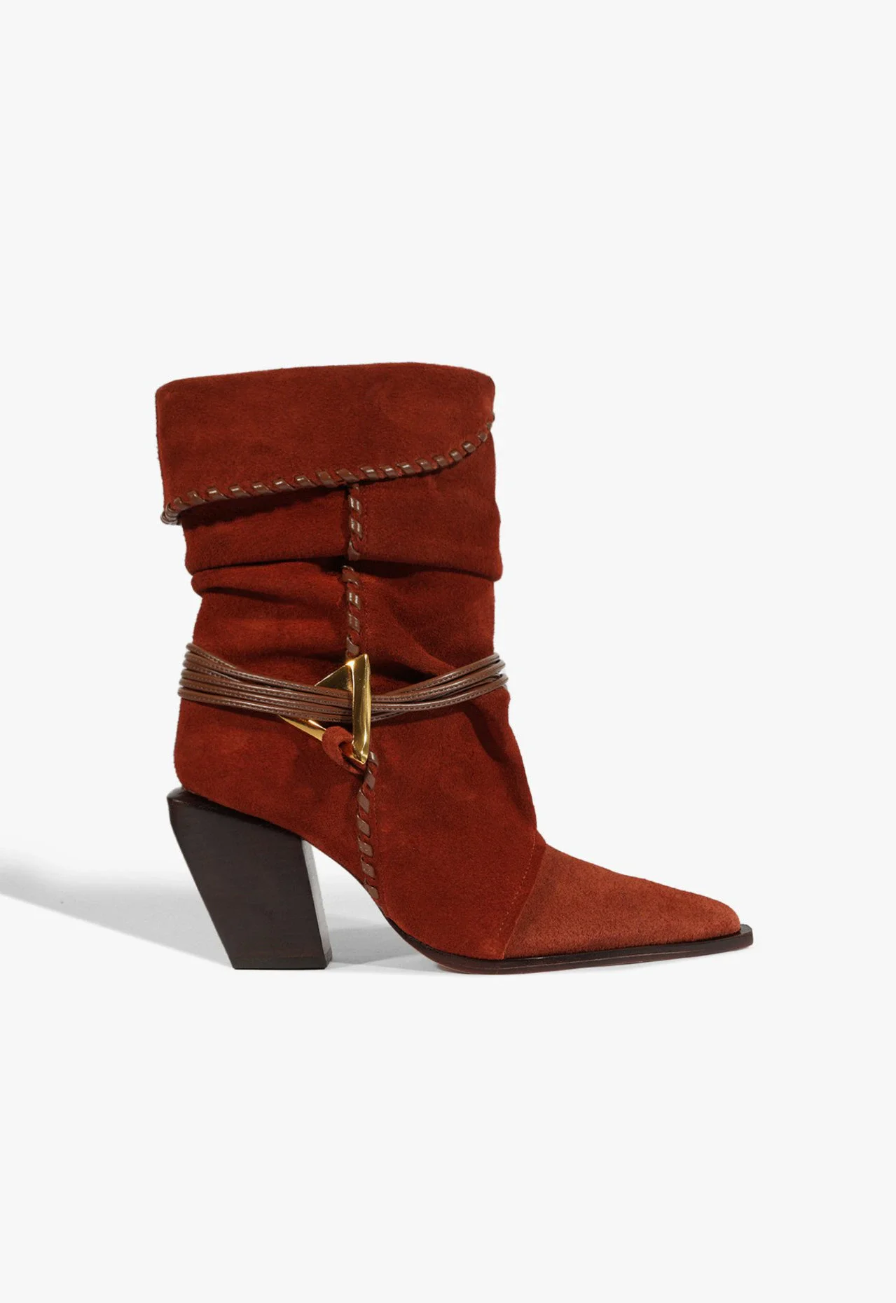 Bota Sable Camurça Marrom