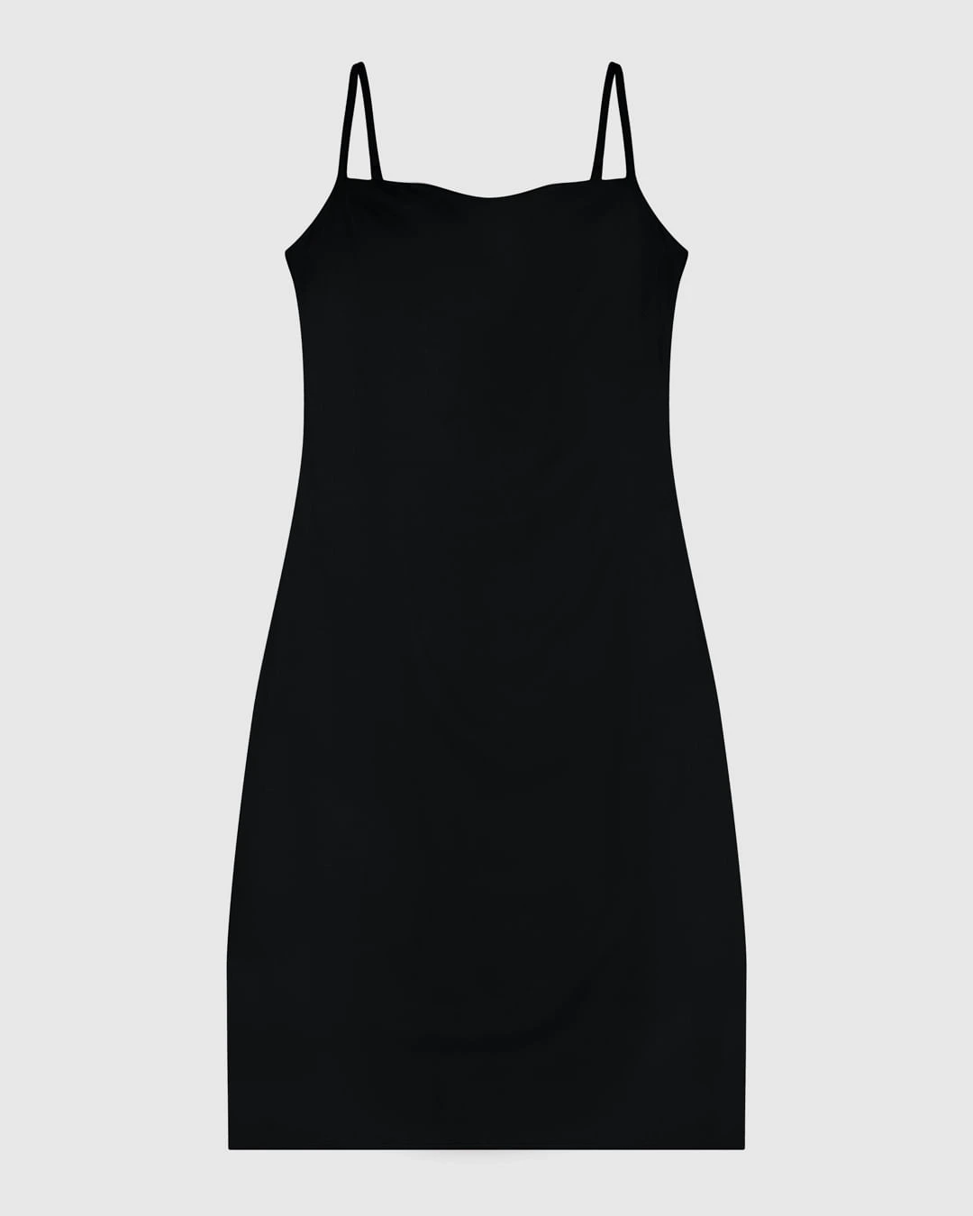 Vestido Midi Feminino Alça Fina Fenda Lateral Em Crepe De Viscose - ENFIM