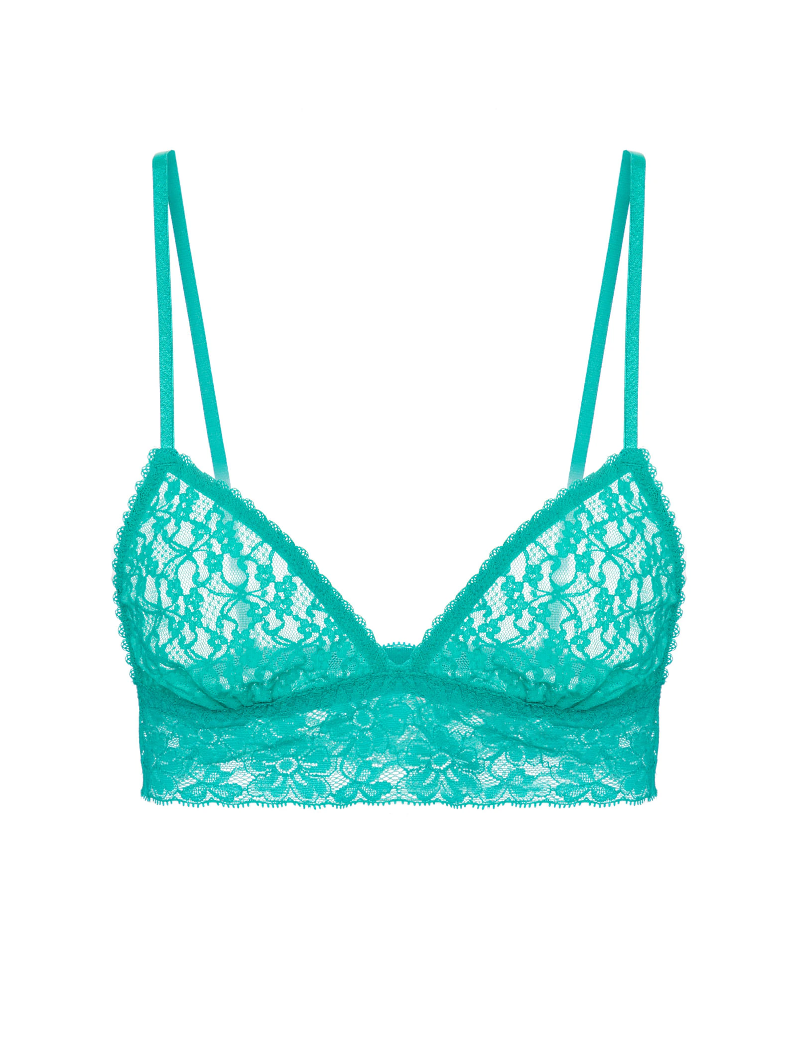 Sutiã Triângulo Renda Sweet Lace Esmeralda