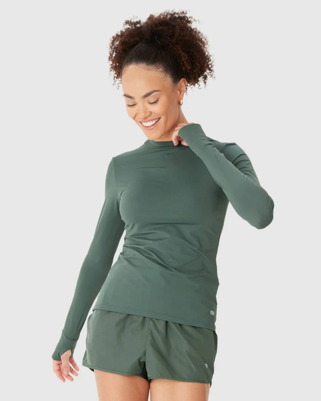 Blusa Esportiva Feminina Manga Com Abertura Para Dedo E Proteção UV50+ Malwee Active