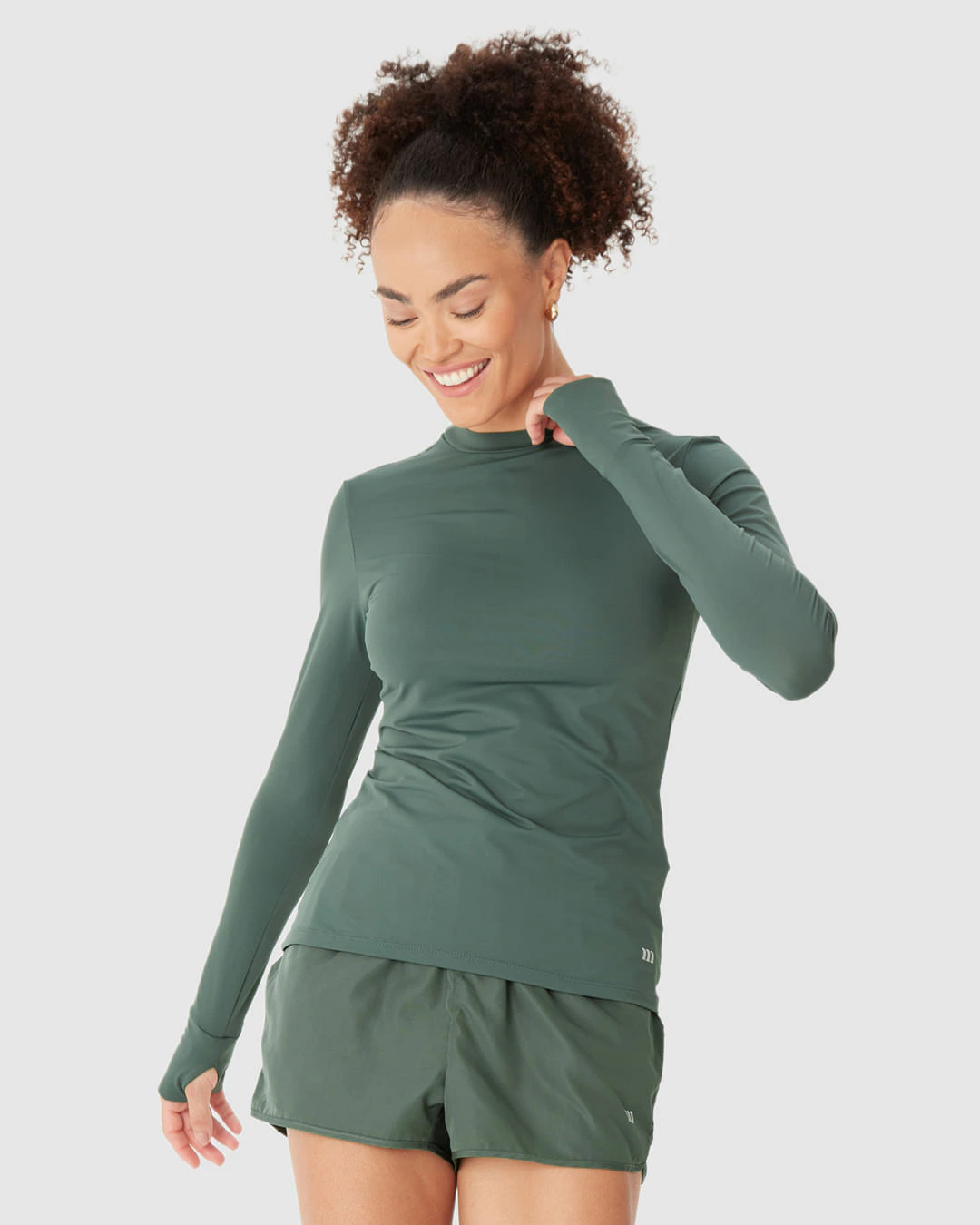 Blusa Esportiva Feminina Manga Com Abertura Para Dedo E Proteção UV50+ Malwee Active