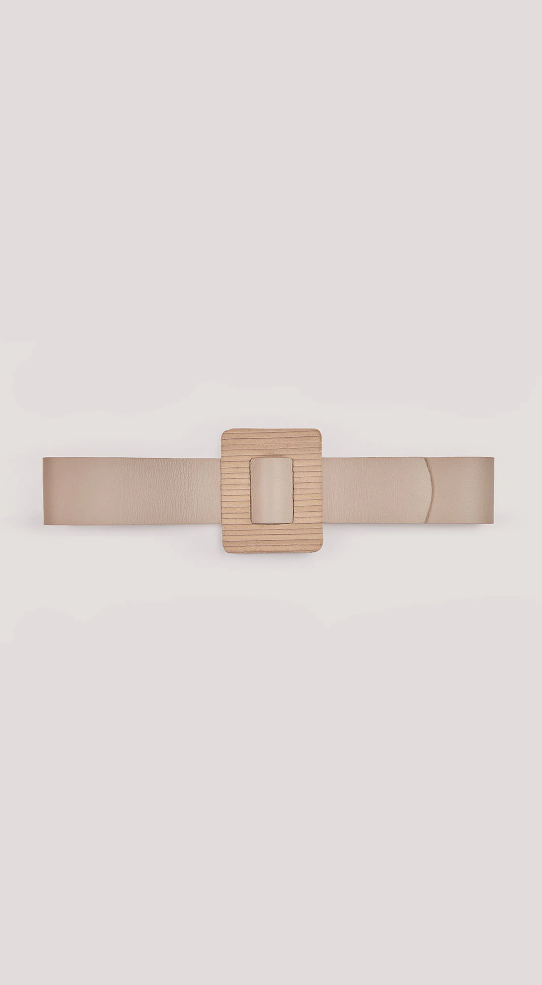 Cinto Morena Rosa Cintura Médio Com Fivela Off White