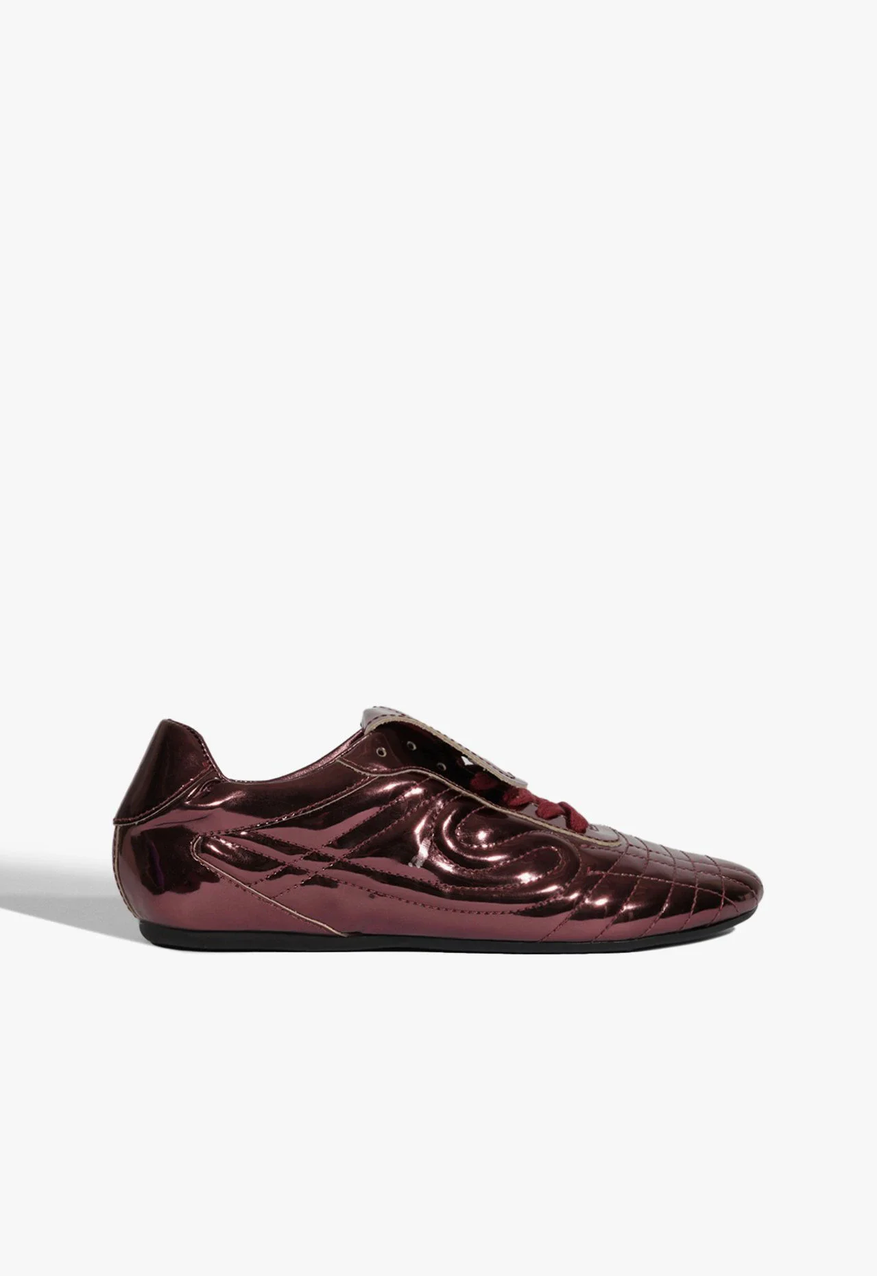 Tênis New Shape Espelhado Couro Roxo