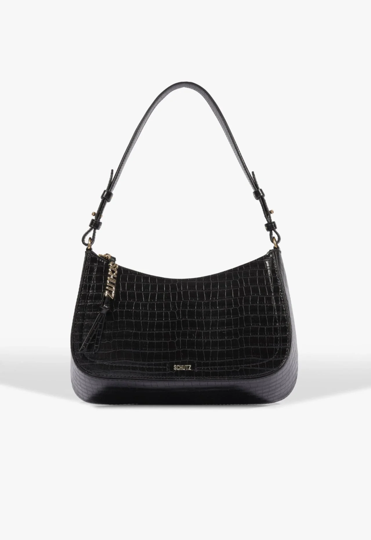 Bolsa Shoulder Tina Média Preta