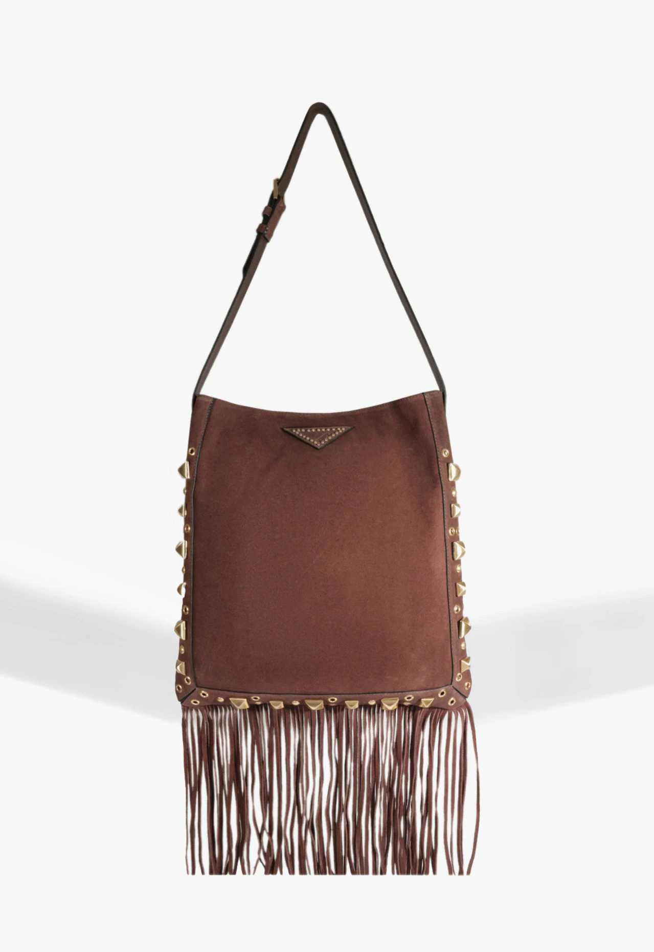 Bolsa Hobo Couro Marrom