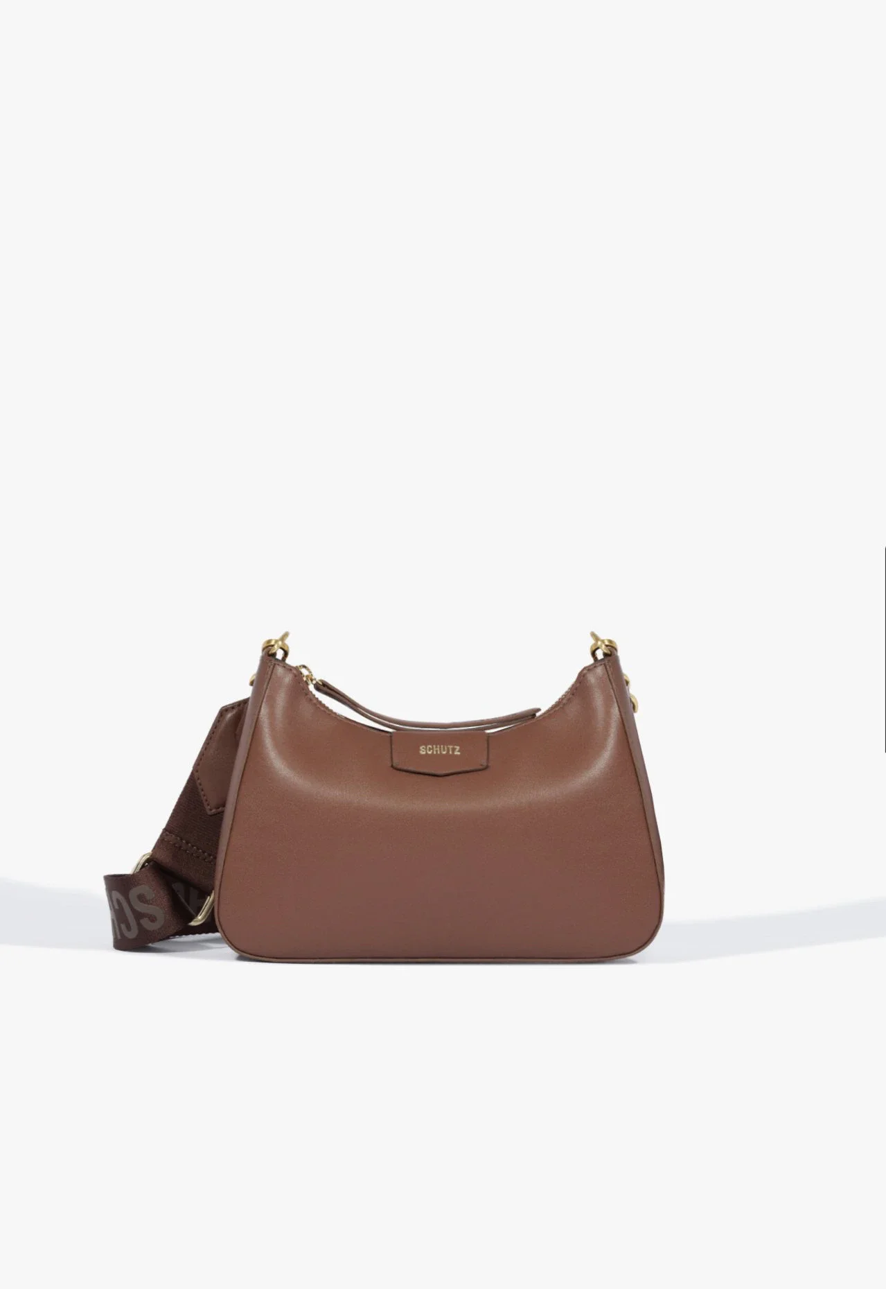 Bolsa Tiracolo Pequena Lixie Marrom