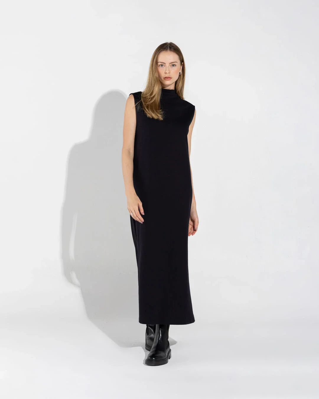 Vestido Cotton Select Regata Gola Alta