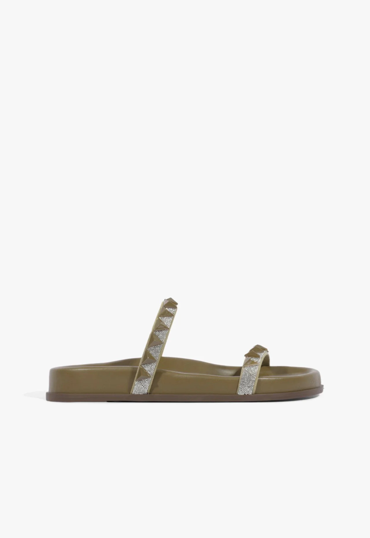 Papete Flatform Bico Redondo Verde