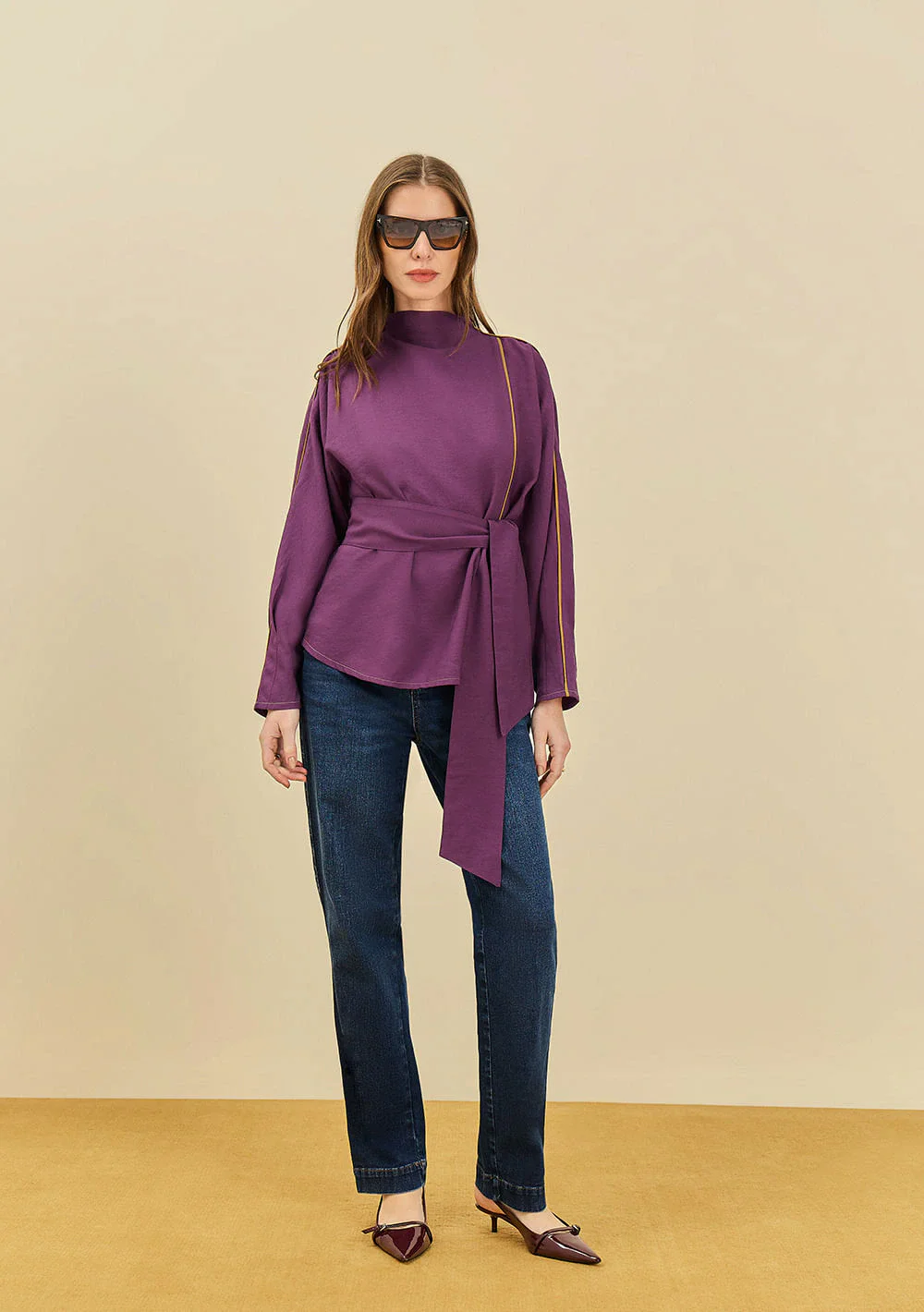 Calça Maria.Valentina Reta Média Azul