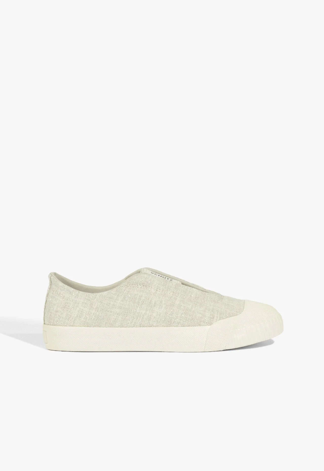Tênis Smash Lona Off White Brilho