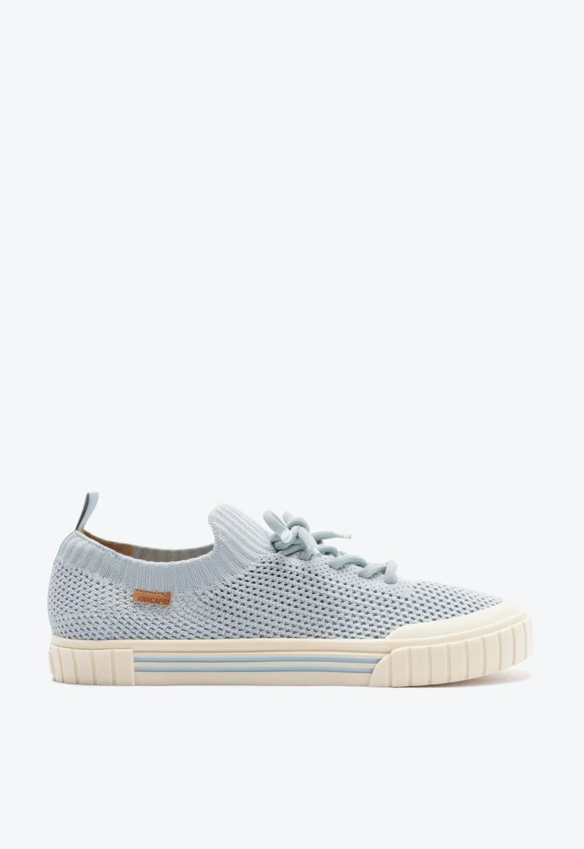 Tênis Knit Alê Amarração Azul
