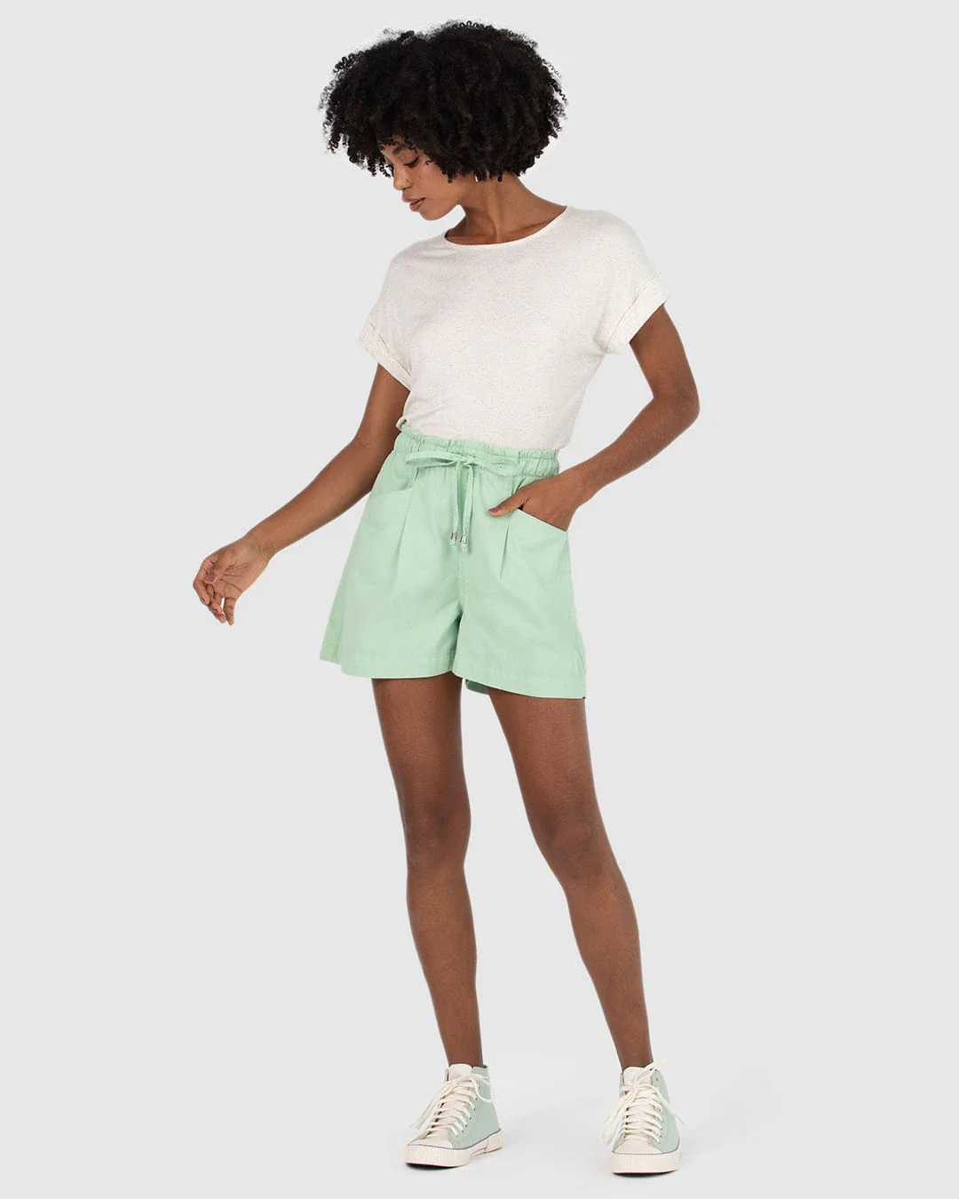 Shorts Feminino Clochard Em Sarja Soft