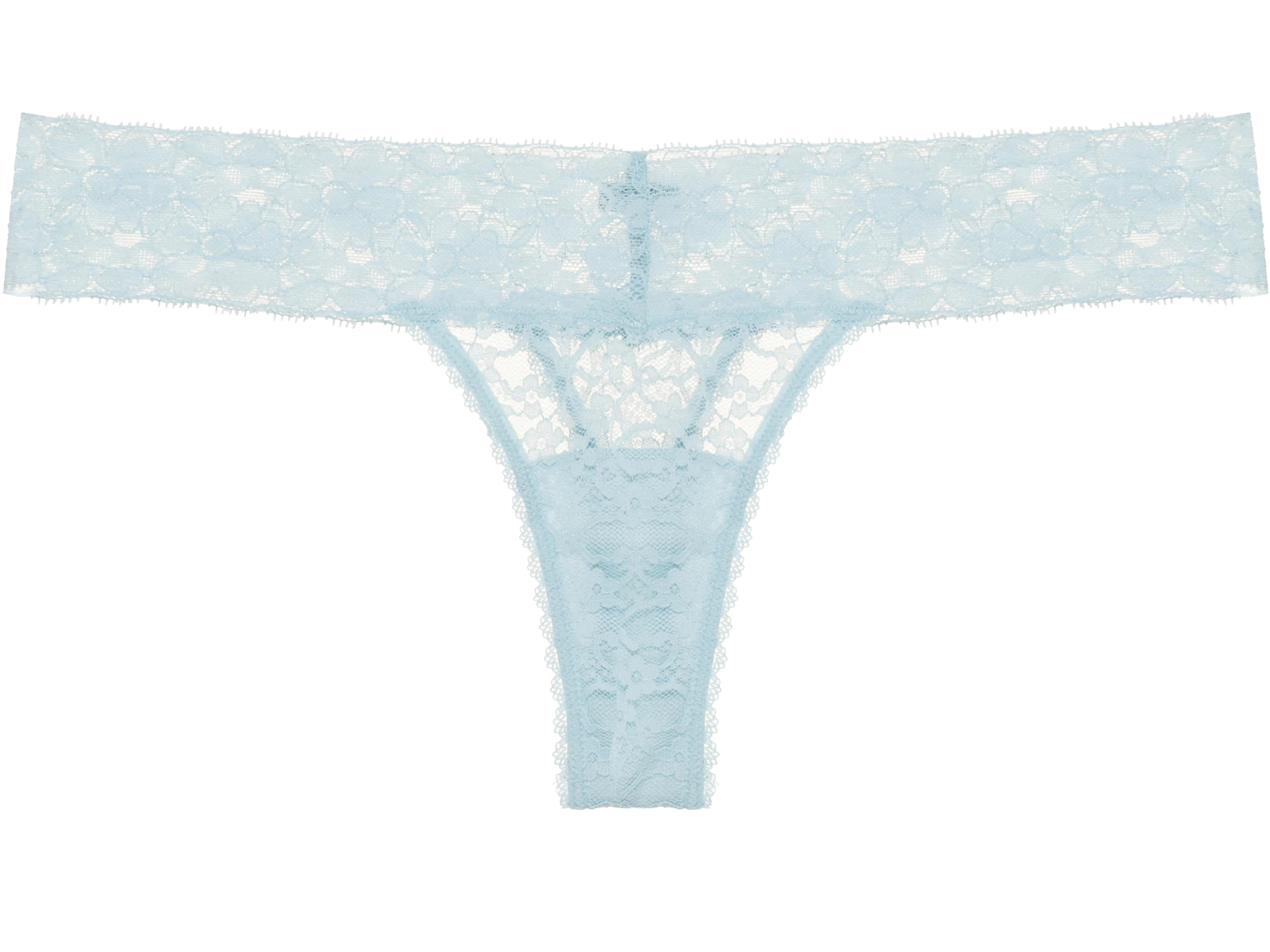 Calcinha Fio Renda Sweet Lace Azul Bb