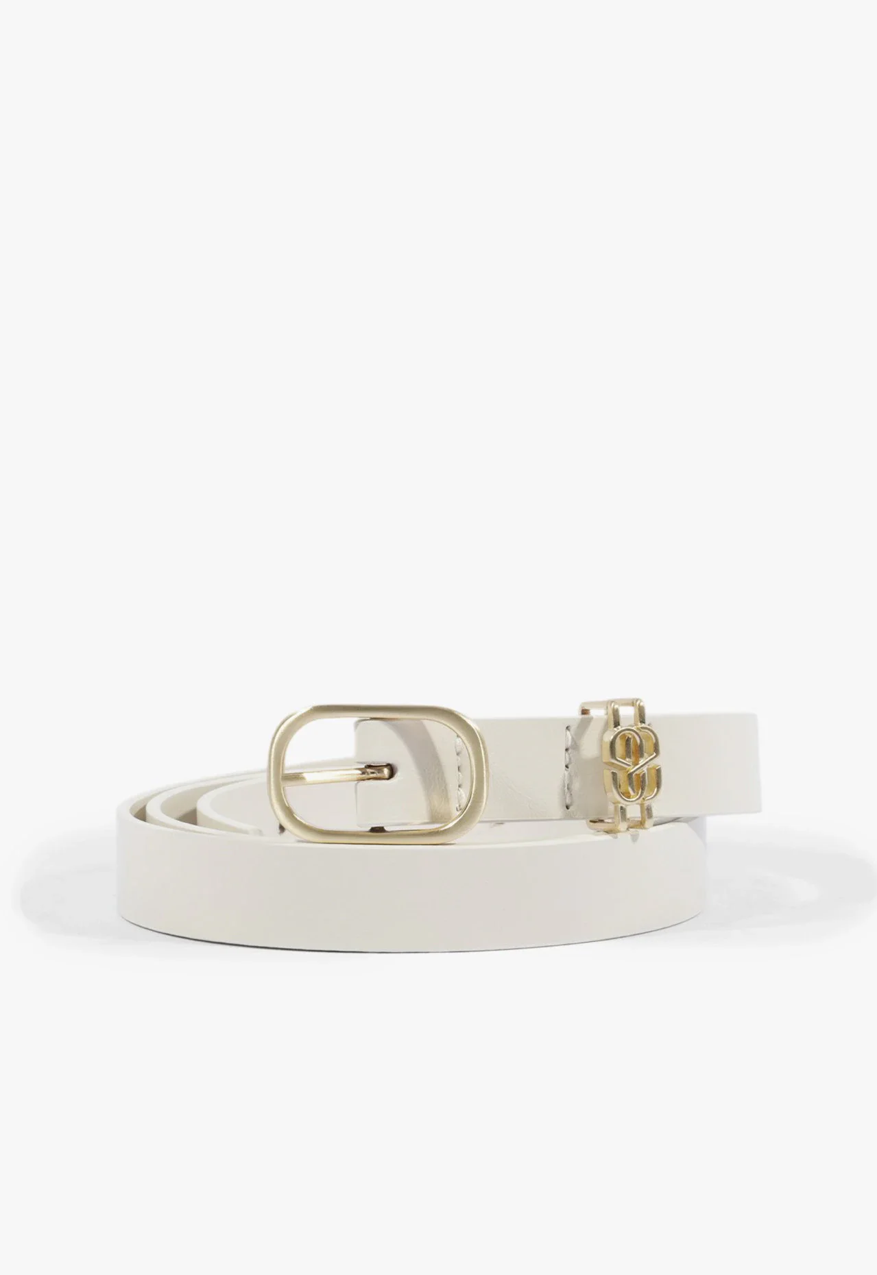 Cinto The SS Belt Couro Branco