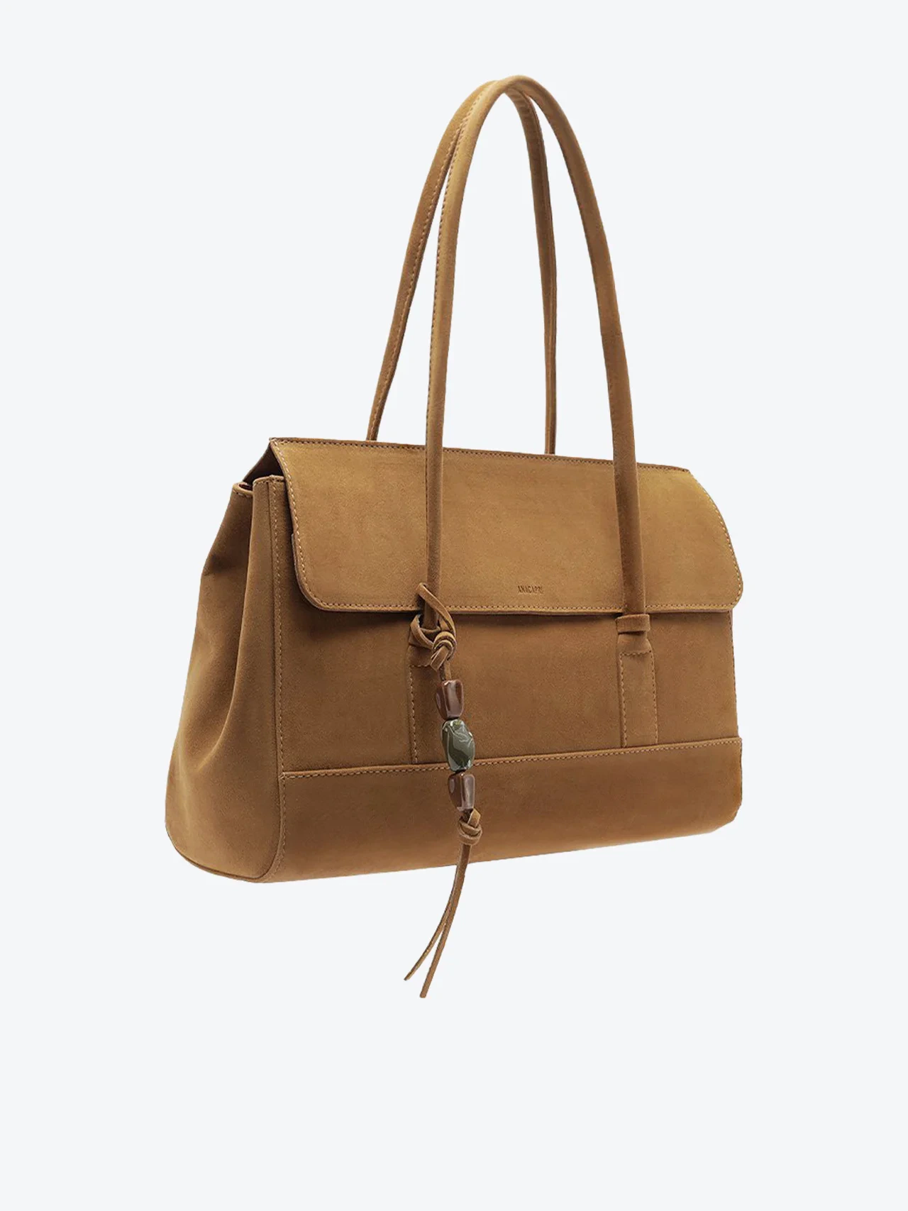 Bolsa Shopping Grande Lisa Marrom