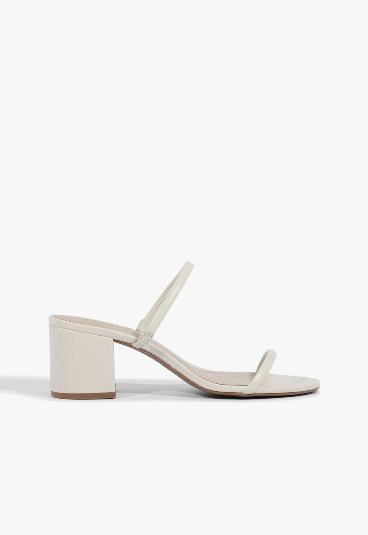 Tamanco Block Heel Straps Branco
