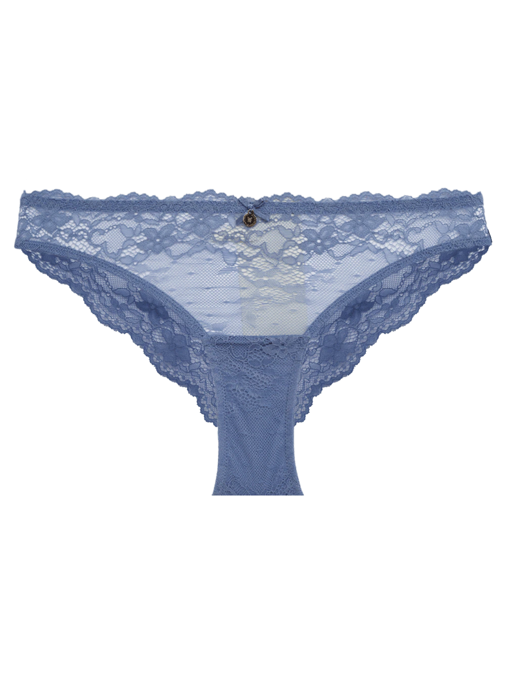 Calcinha Biquíni Renda Première Azul Country Blue