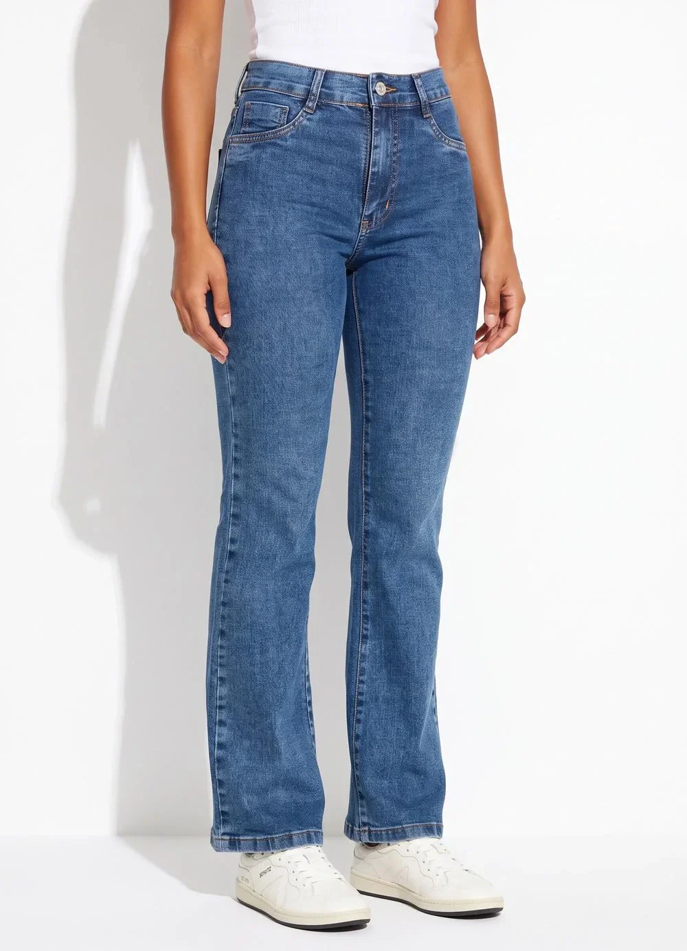Sawary Jeans - Calça Jeans Boot Cut Azul