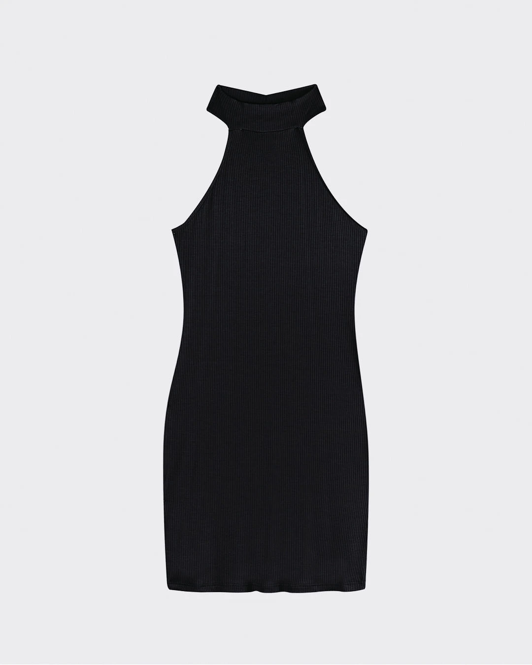 Vestido Justo Feminino Frente Única Em Malha Canelada De Viscose - ENFIM