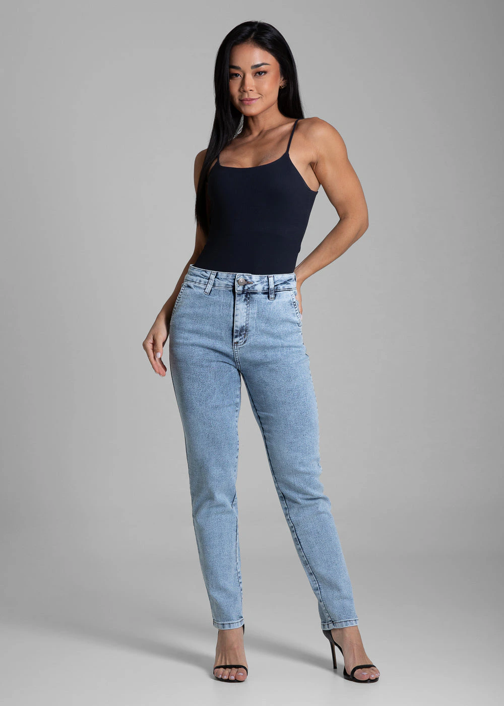 Calça Jeans Sawary Reta - 282449 AZUL