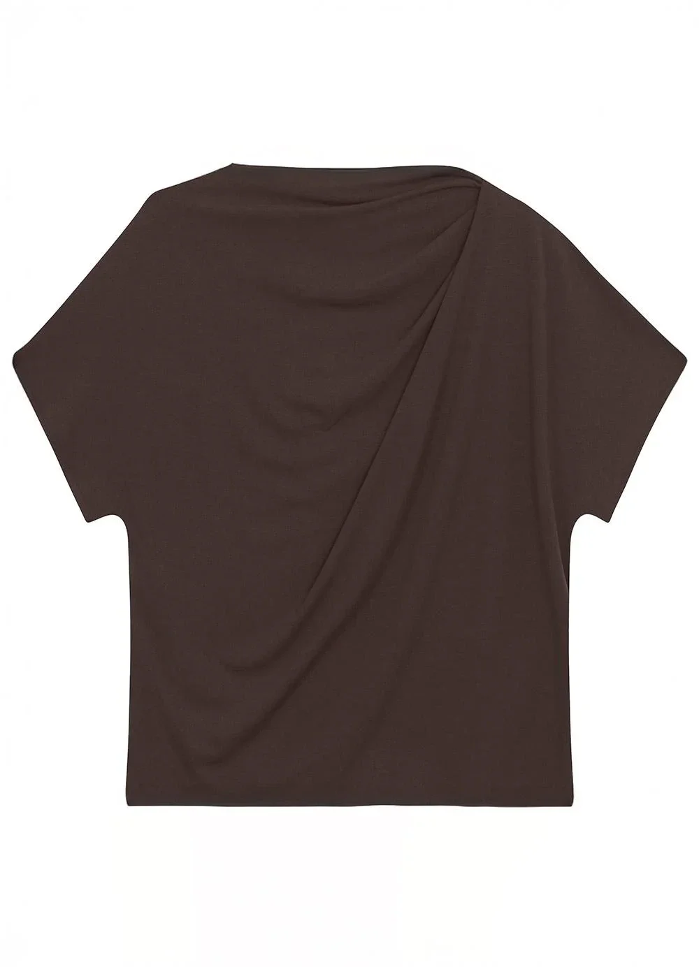 Malwee - Blusa Comfort em Crepe Café