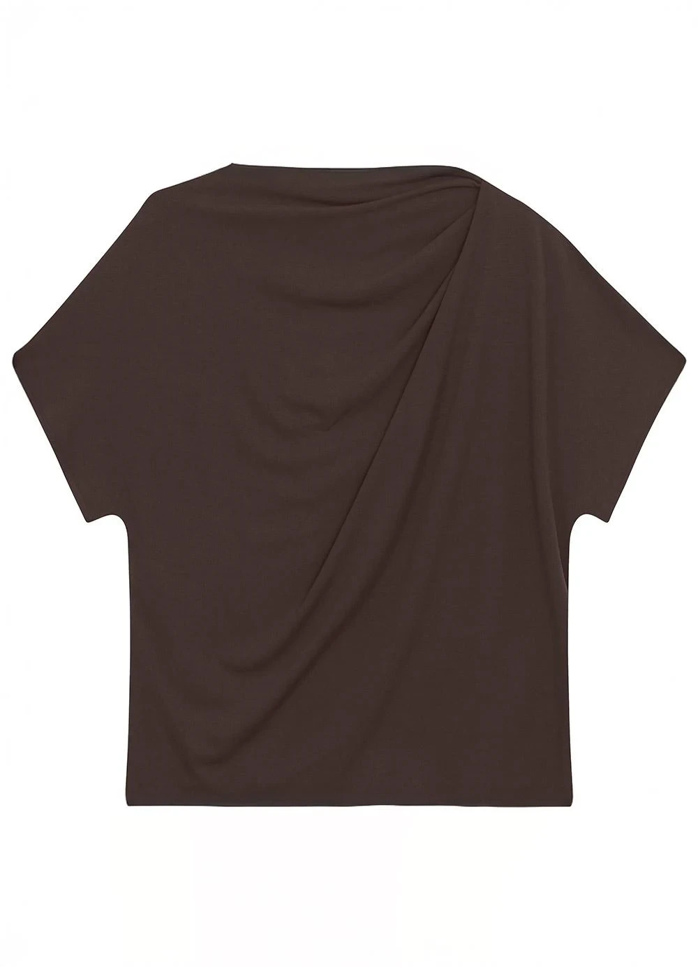 Malwee - Blusa Comfort em Crepe Café