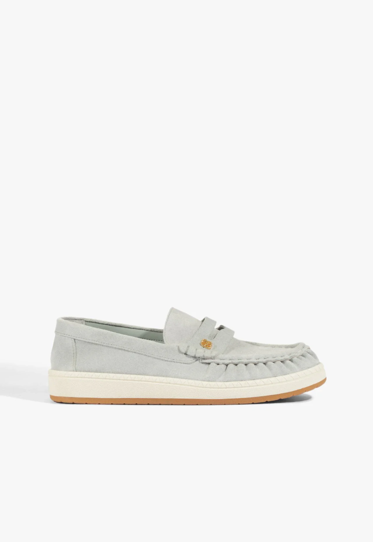 Mocassim Schutz Casual Platform Azul