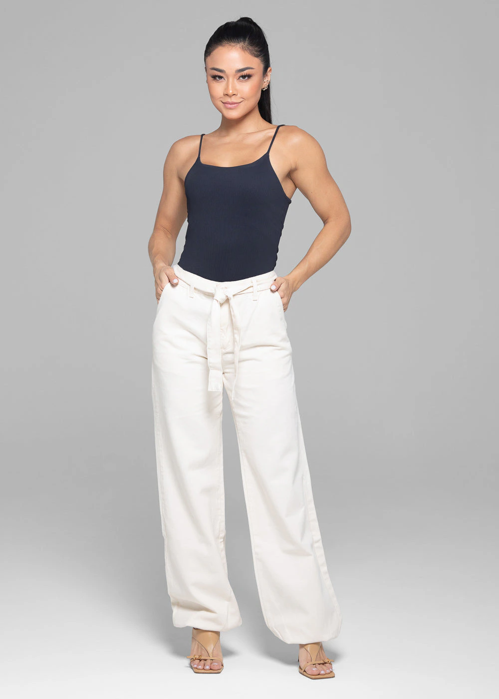 Calça Sarja Sawary Balonê - 281813 CRU