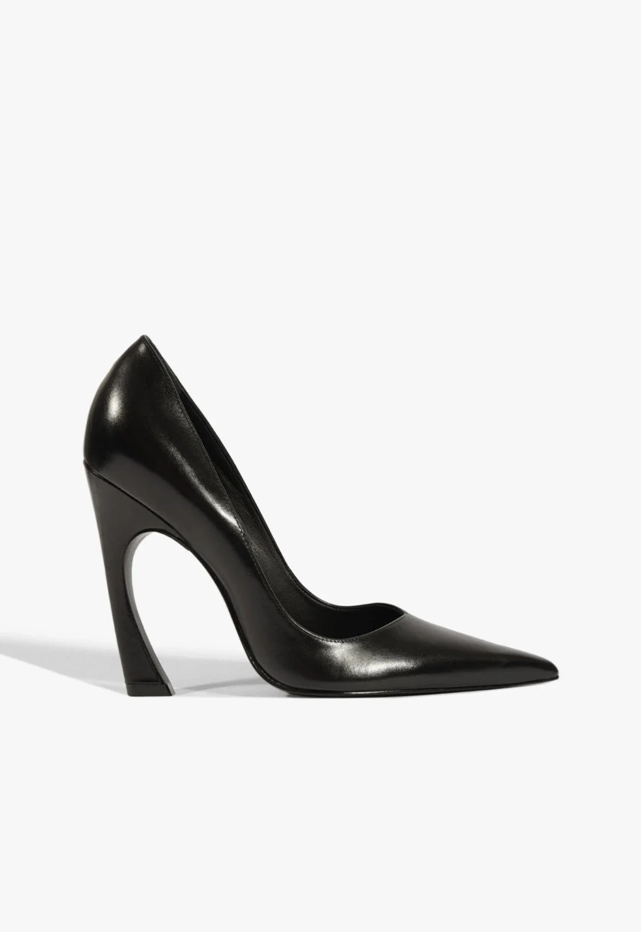 Scarpin Lexi Couro Preto