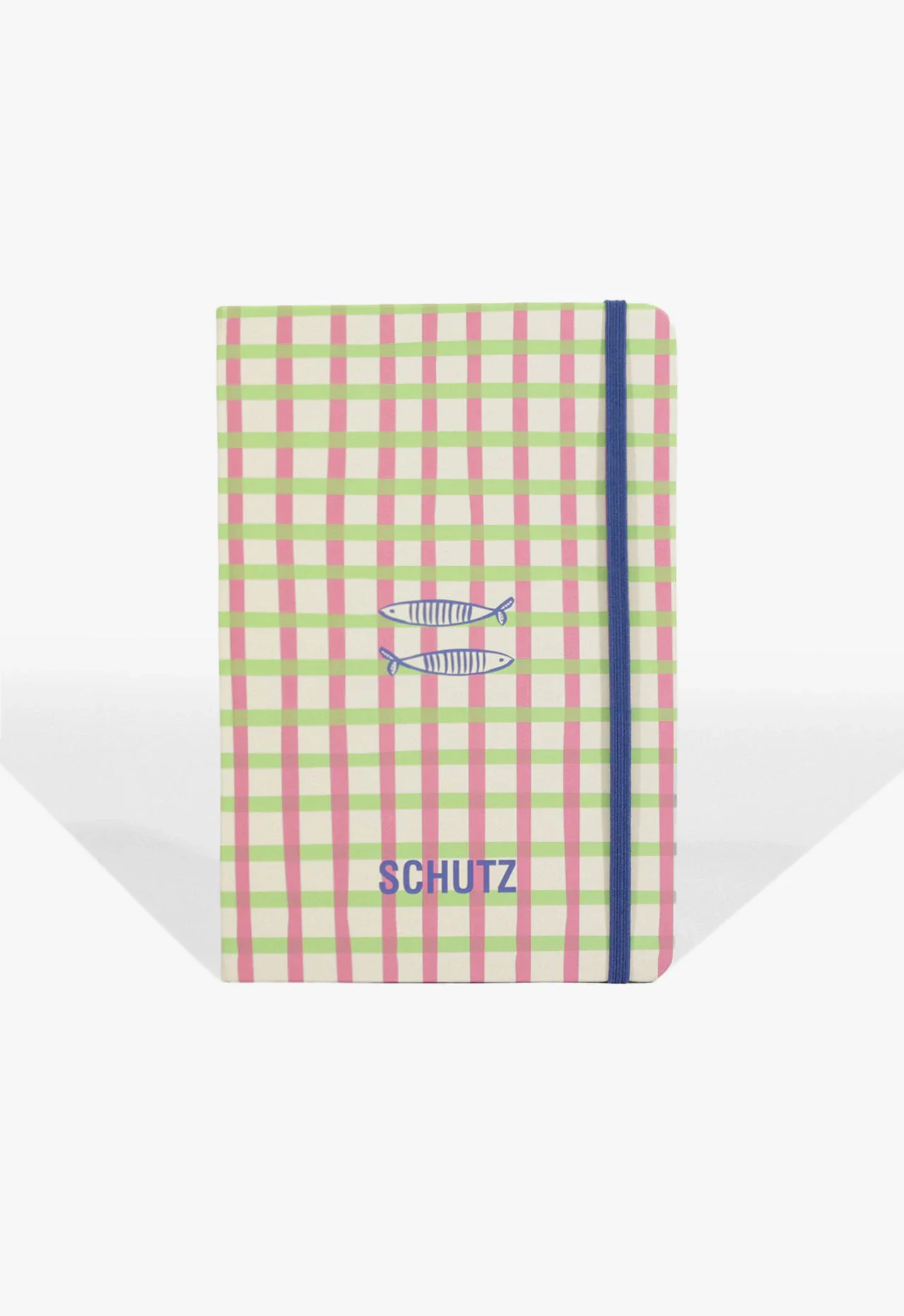 Caderno Listrado Schutz Rosa