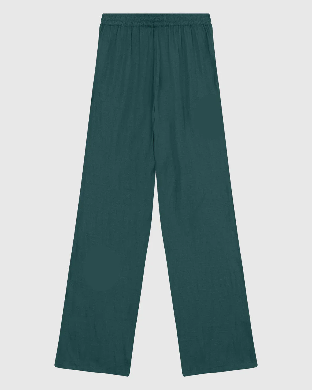 Calça Wide Leg Feminina Bolso Funcional Em Tecido Acetinado - ENFIM