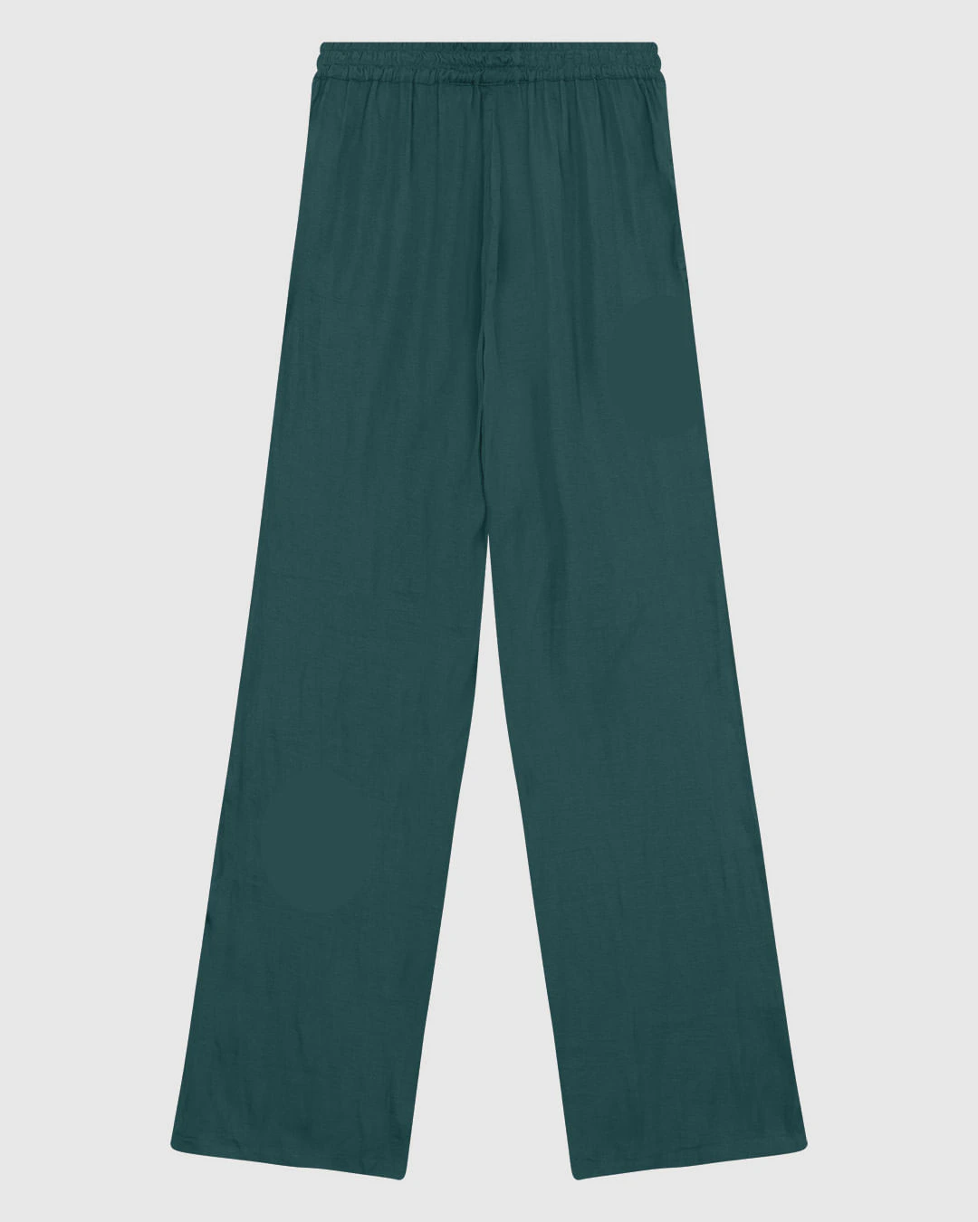 Calça Wide Leg Feminina Bolso Funcional Em Tecido Acetinado - ENFIM